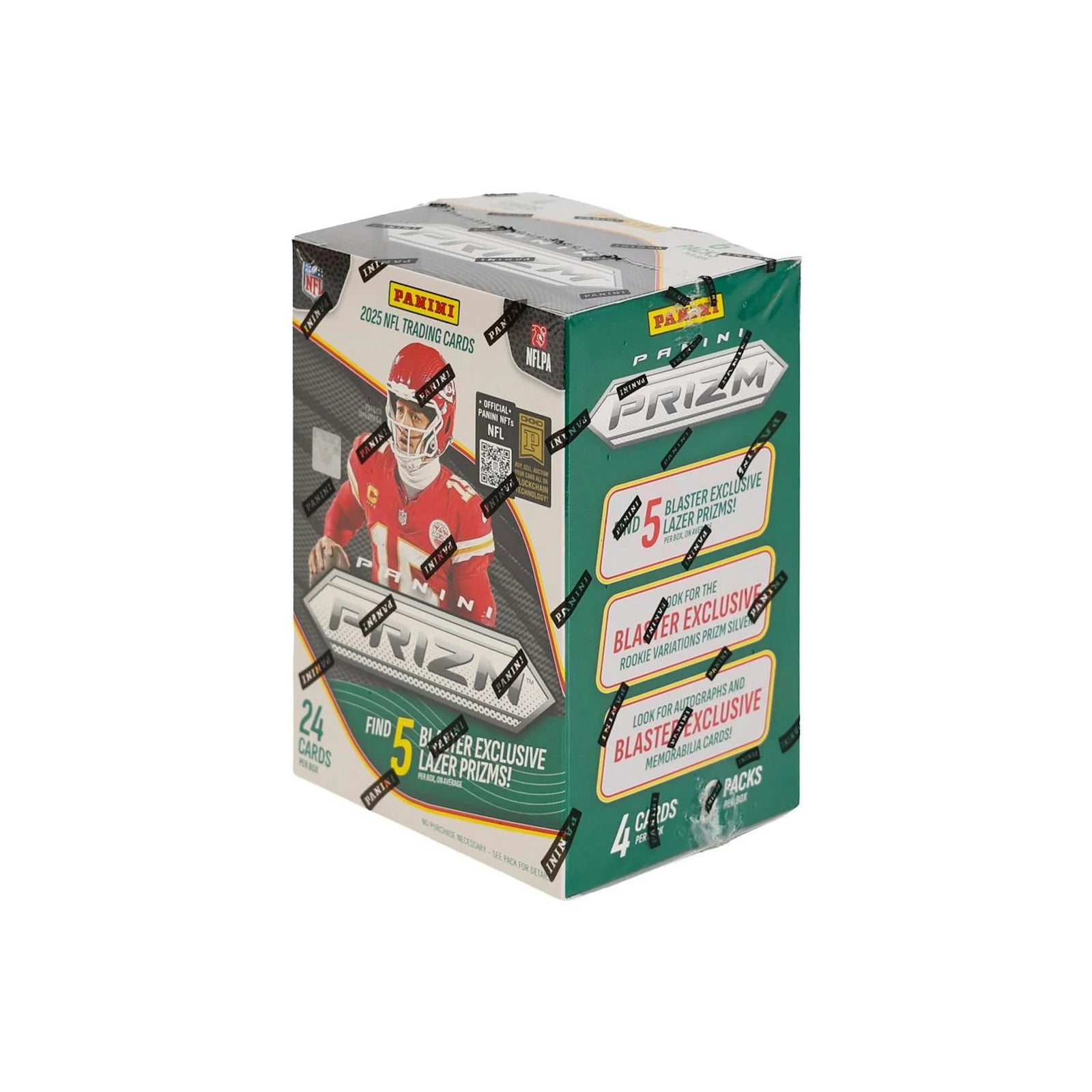 DRAFT - 2025 Panini Prizm Football Blaster 20-Box Case | Lazer Prizms