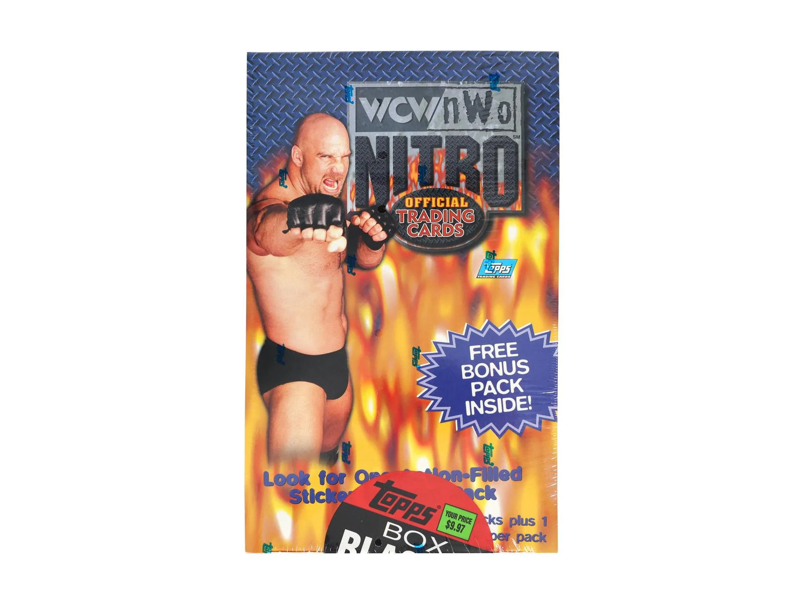 DRAFT - WCW/NWO Nitro Wrestling 11-Pack Blaster Box | Topps 1999