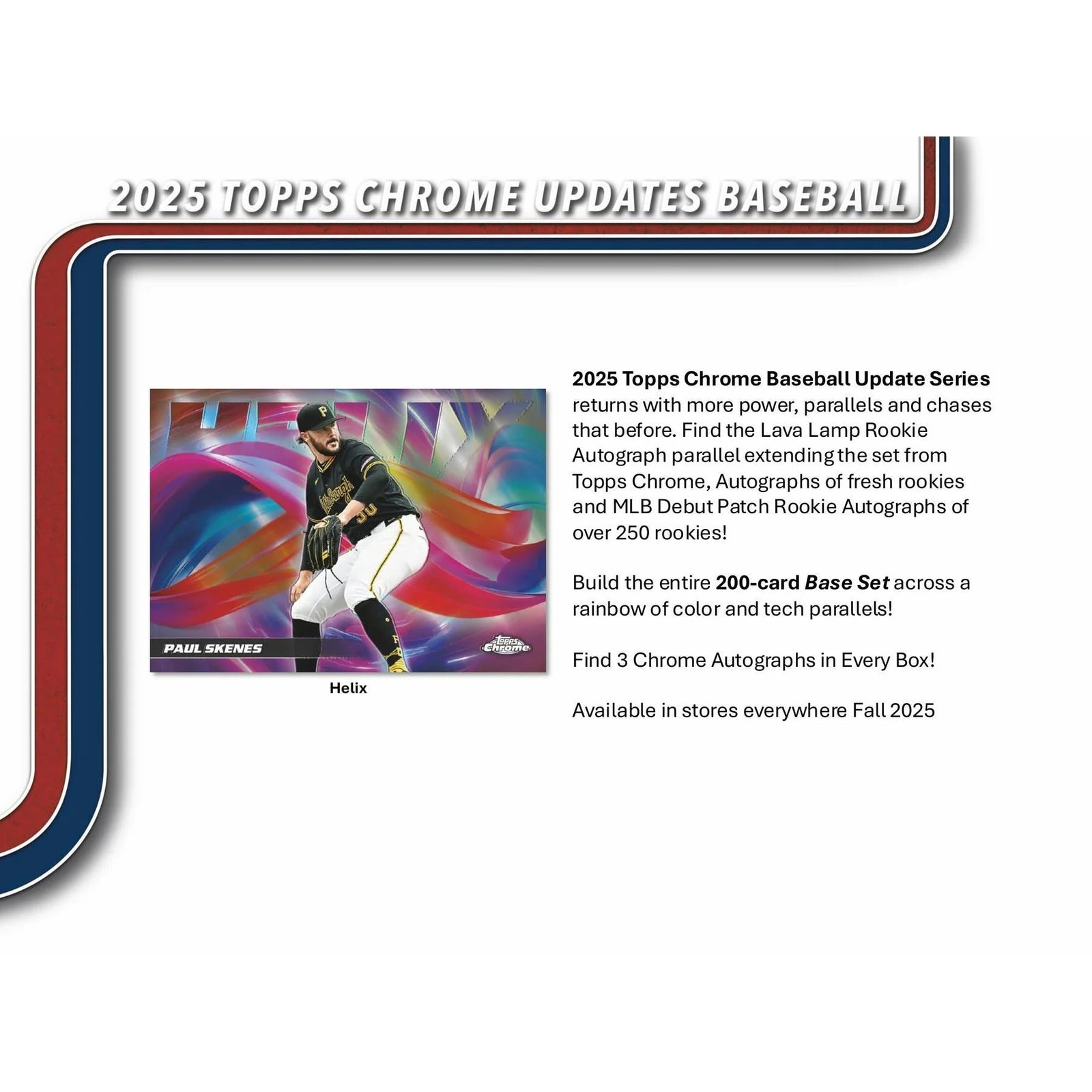DRAFT - 2025 Topps Chrome Update Series Baseball Hobby Jumbo Box