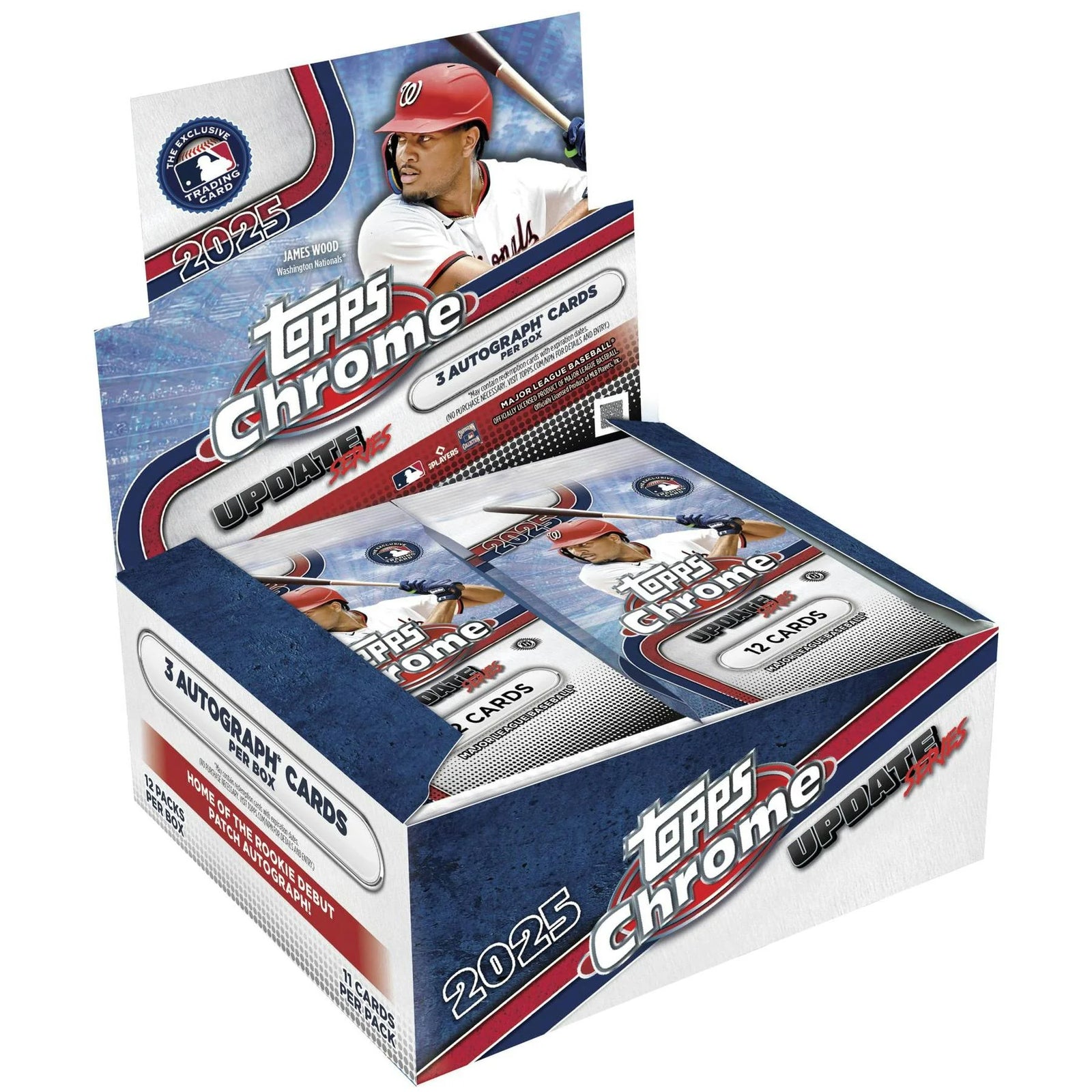 DRAFT - 2025 Topps Chrome Update Series Baseball Hobby Jumbo Box