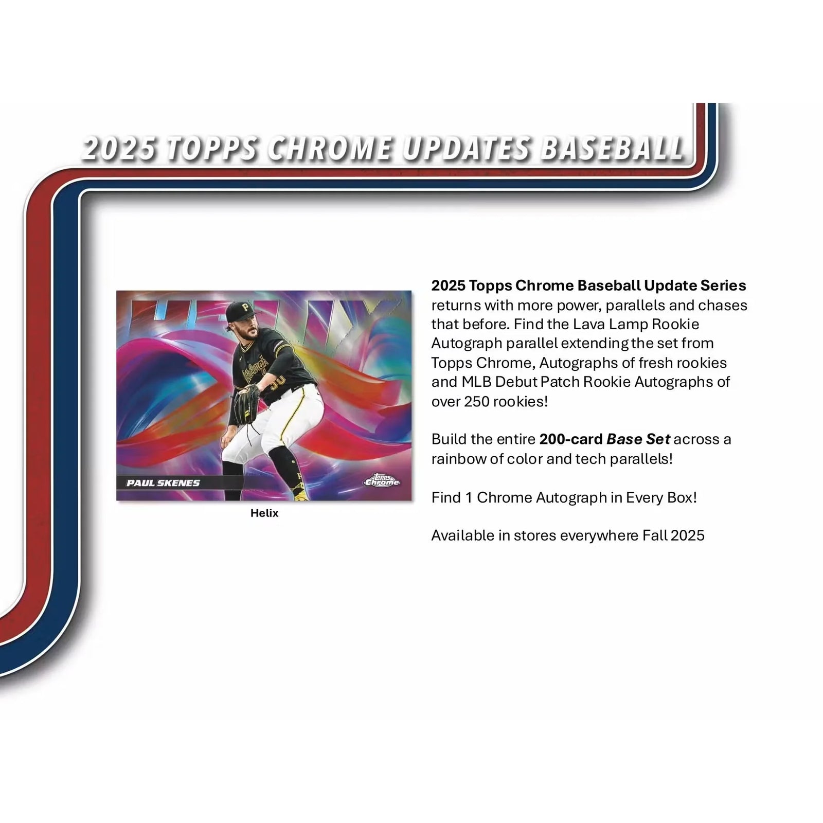 2025 Topps Chrome Update Series Baseball Hobby Box (Ships Sealed Only) - D