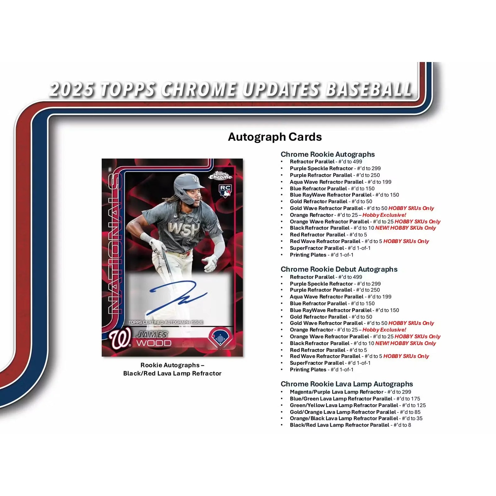 2025 Topps Chrome Update Series Baseball Hobby Box