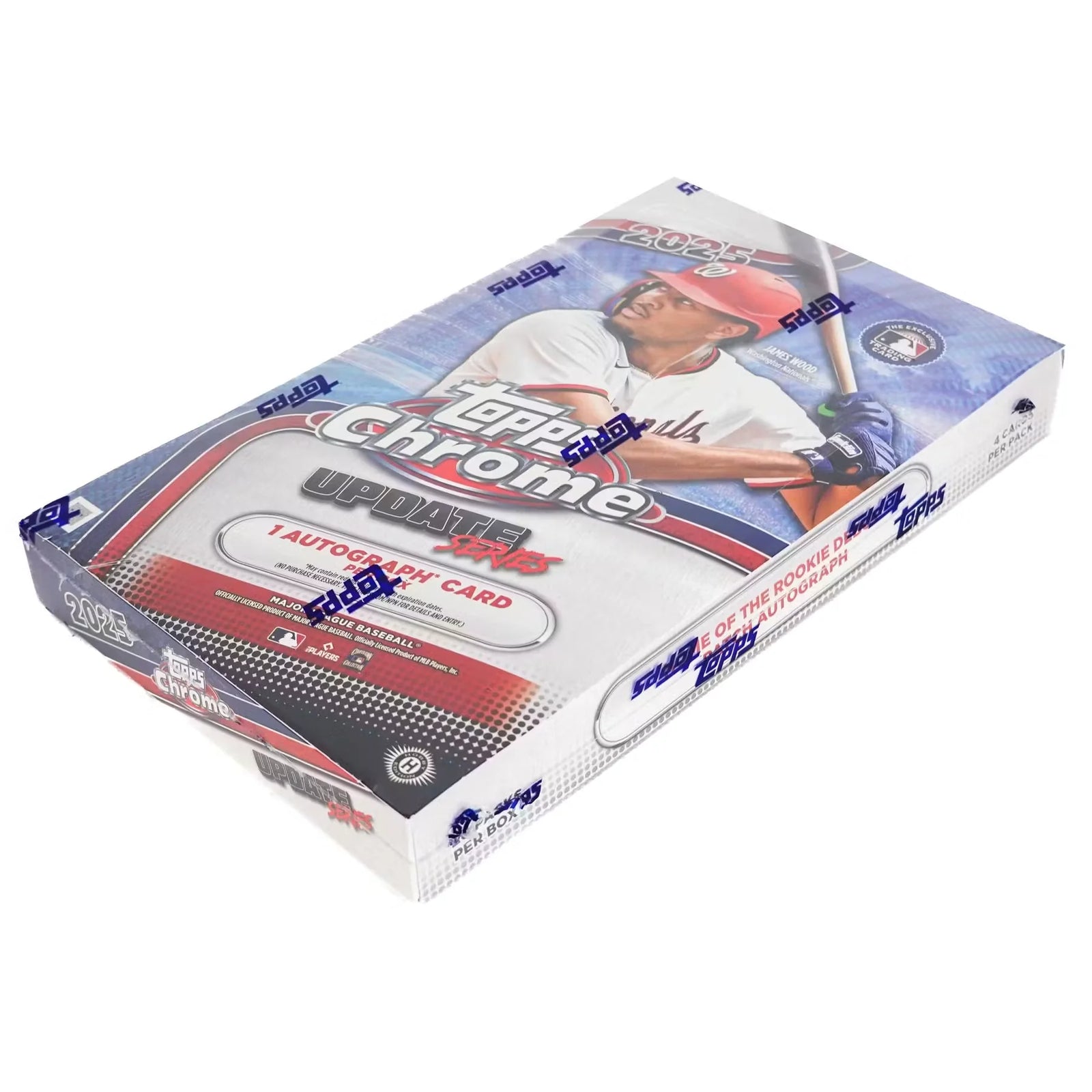 2025 Topps Chrome Update Series Baseball Hobby Box (Ships Sealed Only) - D