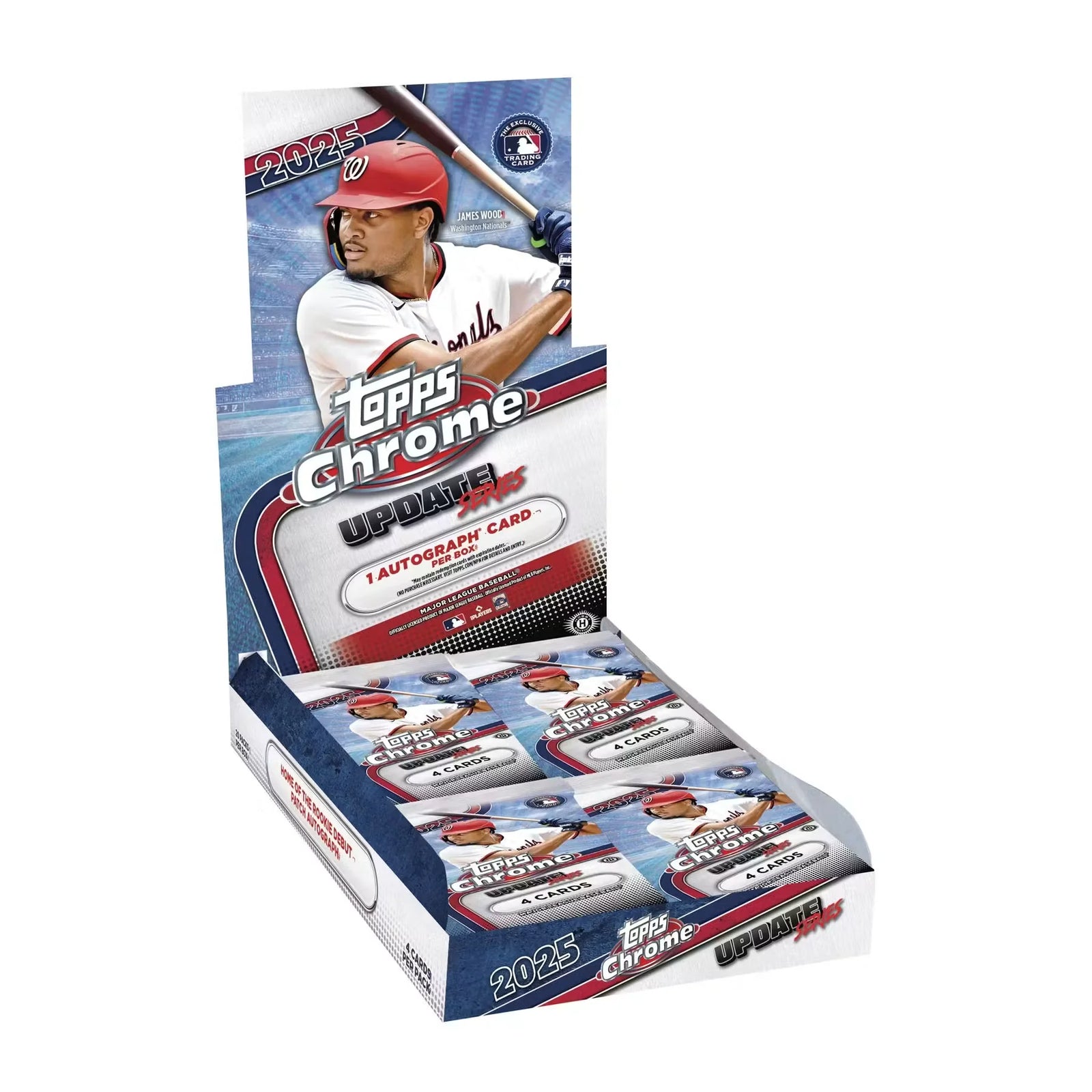 2025 Topps Chrome Update Series Baseball Hobby 12-Box Case (Ships Sealed Only) - D