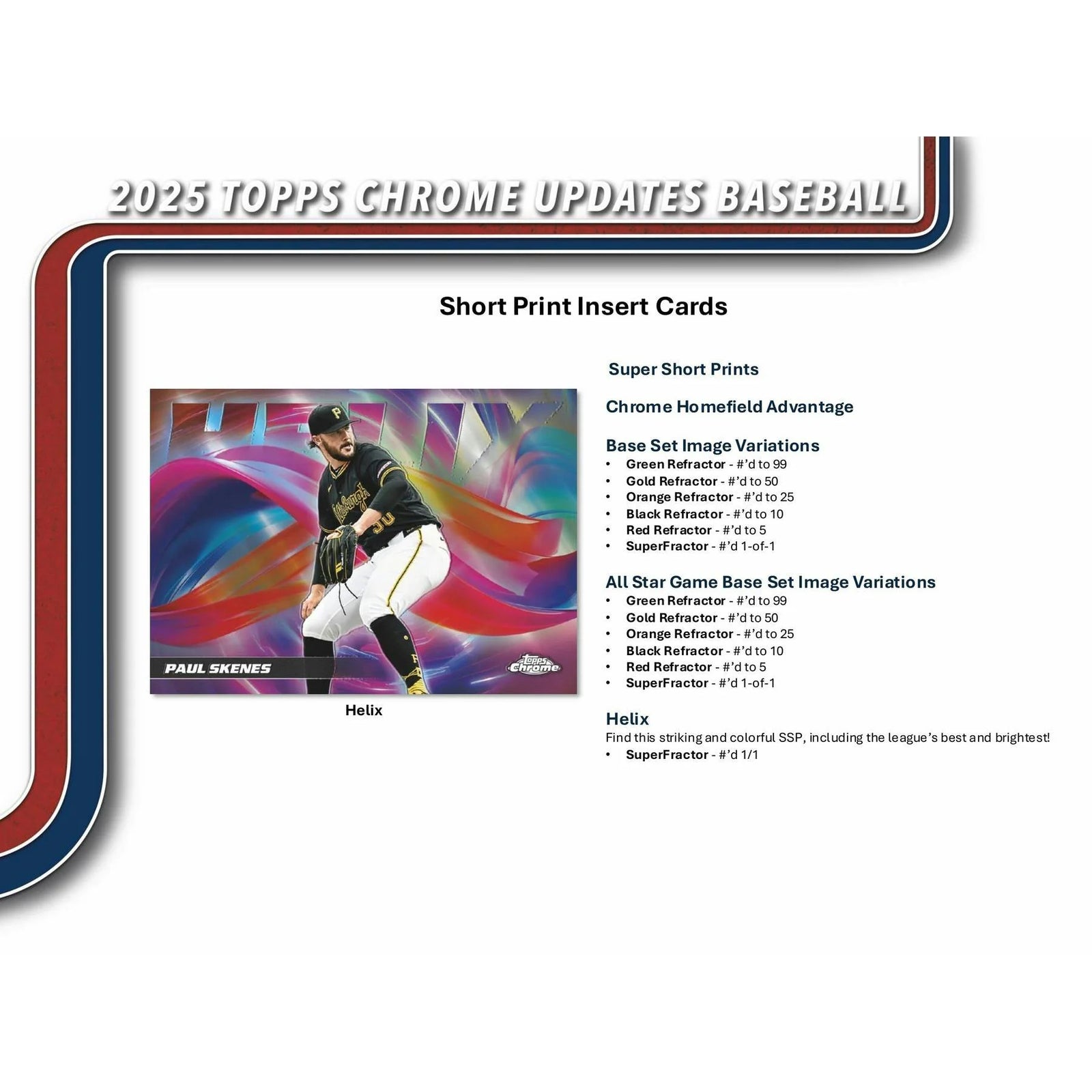DRAFT - New 2025 Topps Chrome Update Series Baseball Mega 20-Box Case