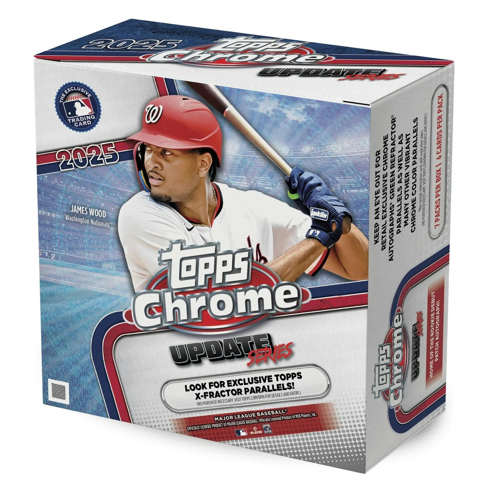 DRAFT - New 2025 Topps Chrome Update Series Baseball Mega 20-Box Case