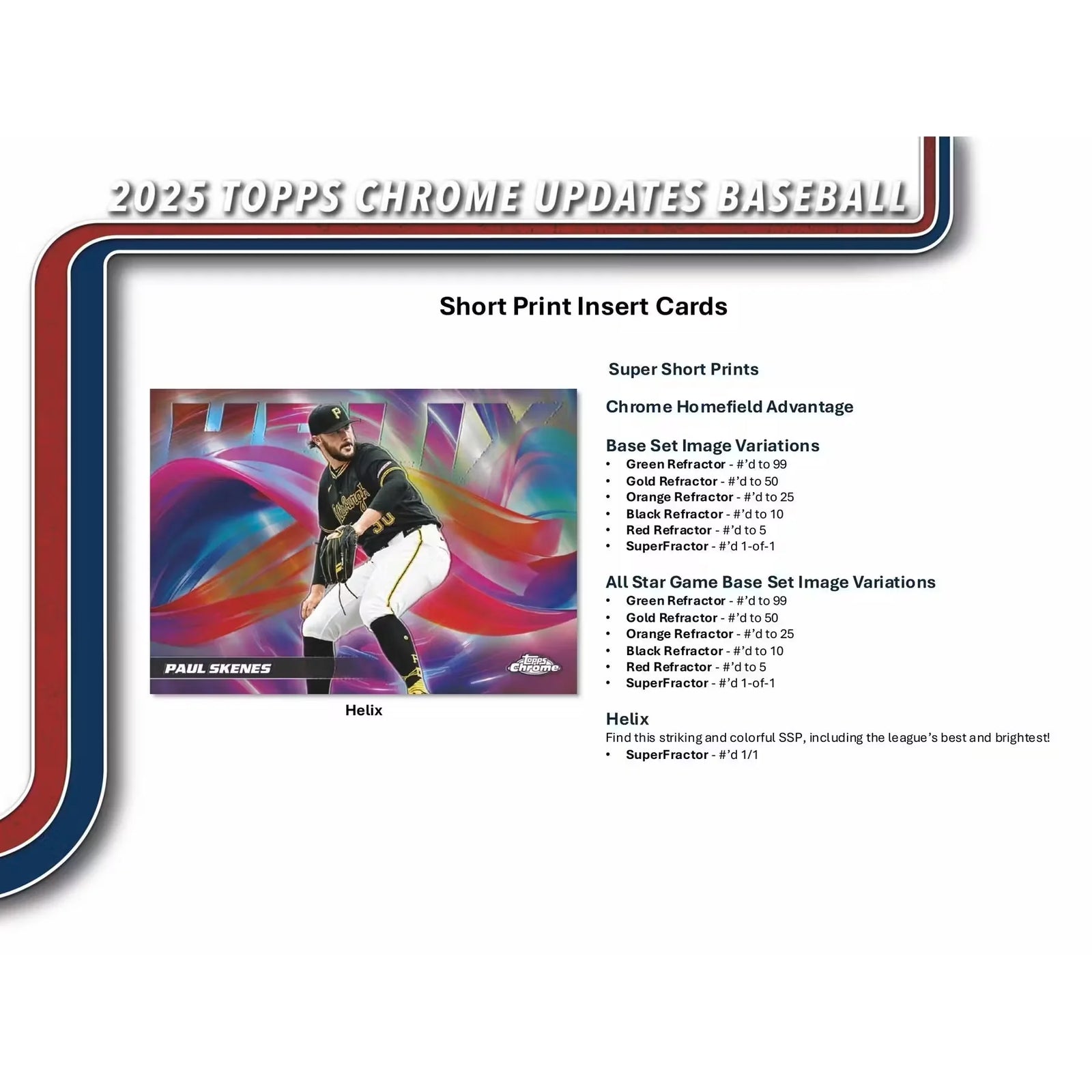 2025 Topps Chrome Update Series Baseball Blaster Box (Ships Sealed Only) - D