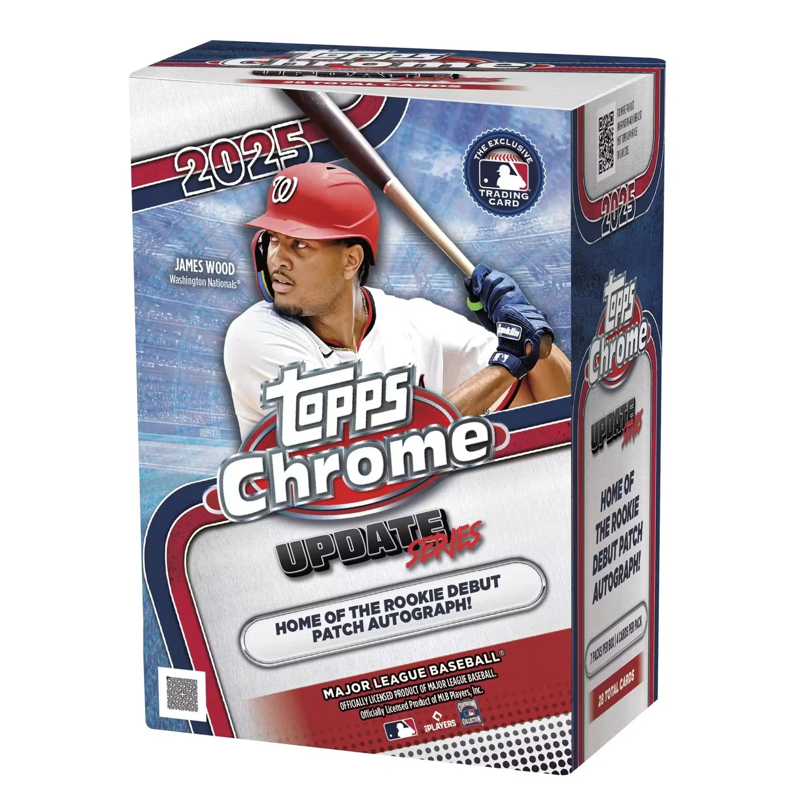 2025 Topps Chrome Update Series Baseball Blaster Box (Ships Sealed Only) - D