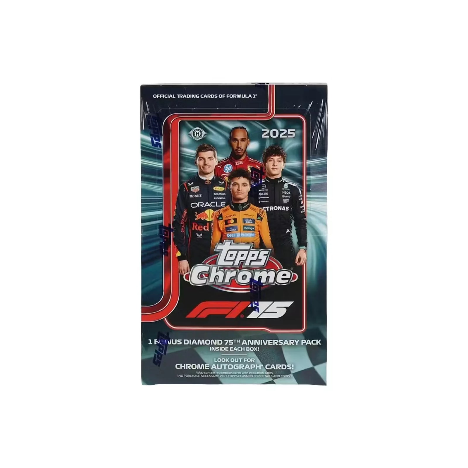 2025 Topps Chrome F1 Formula 1 Hobby Box