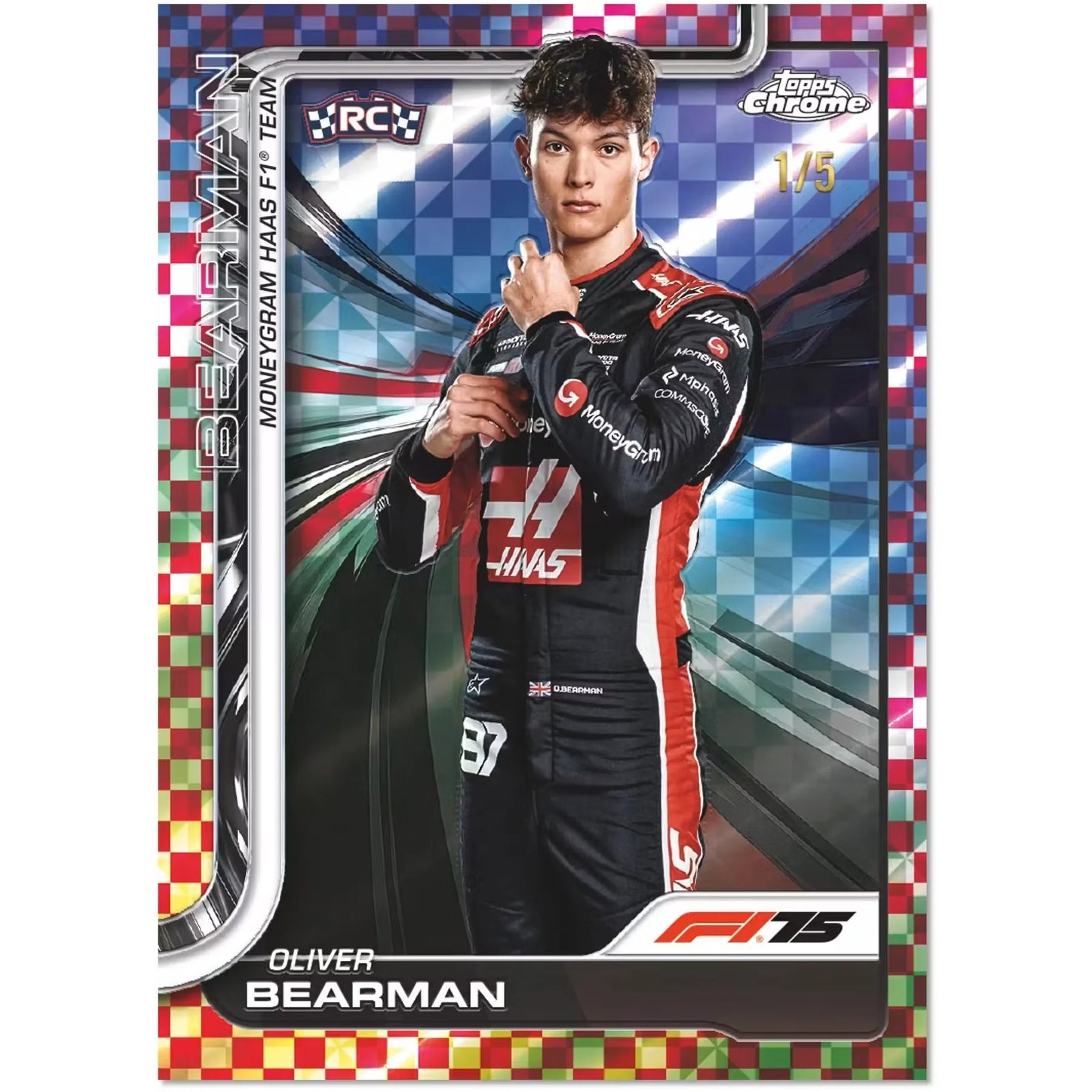 2025 Topps Chrome F1 Formula 1 Hobby Box