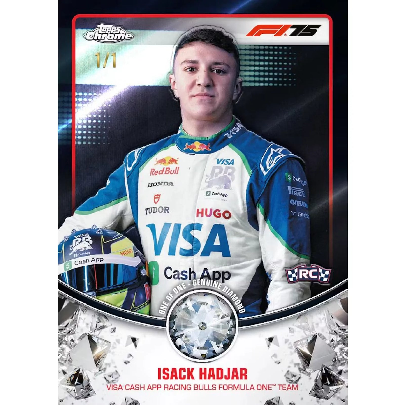 2025 Topps Chrome F1 Formula 1 Hobby 12-Box Case