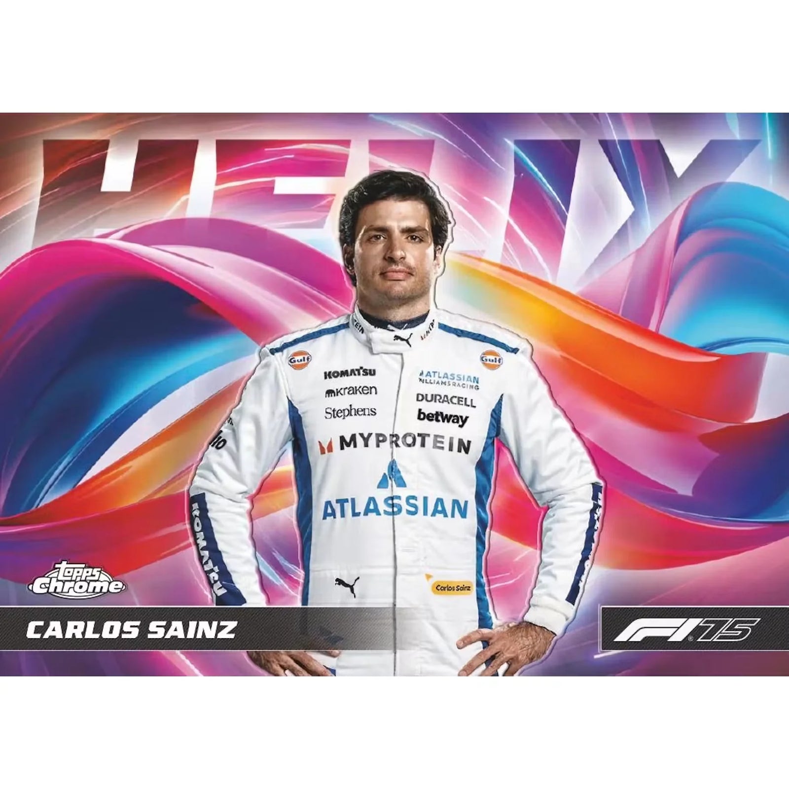 2025 Topps Chrome F1 Formula 1 Hobby 12-Box Case