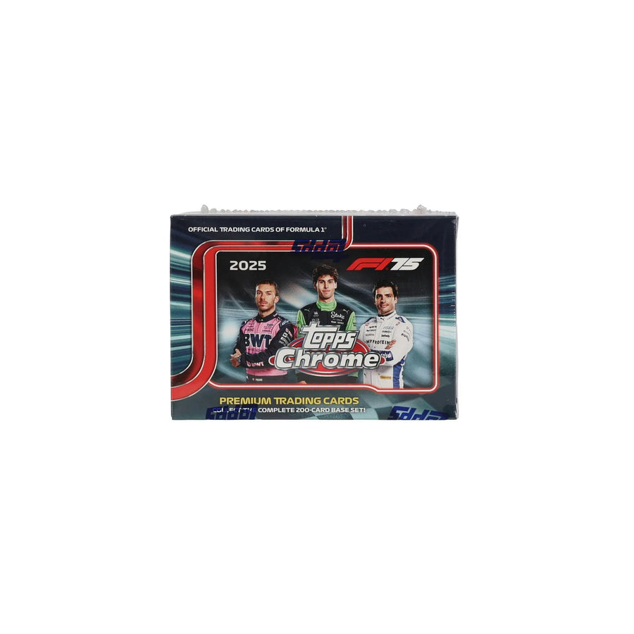 DRAFT - 2025 Topps Chrome F1 Formula 1 Blaster Box