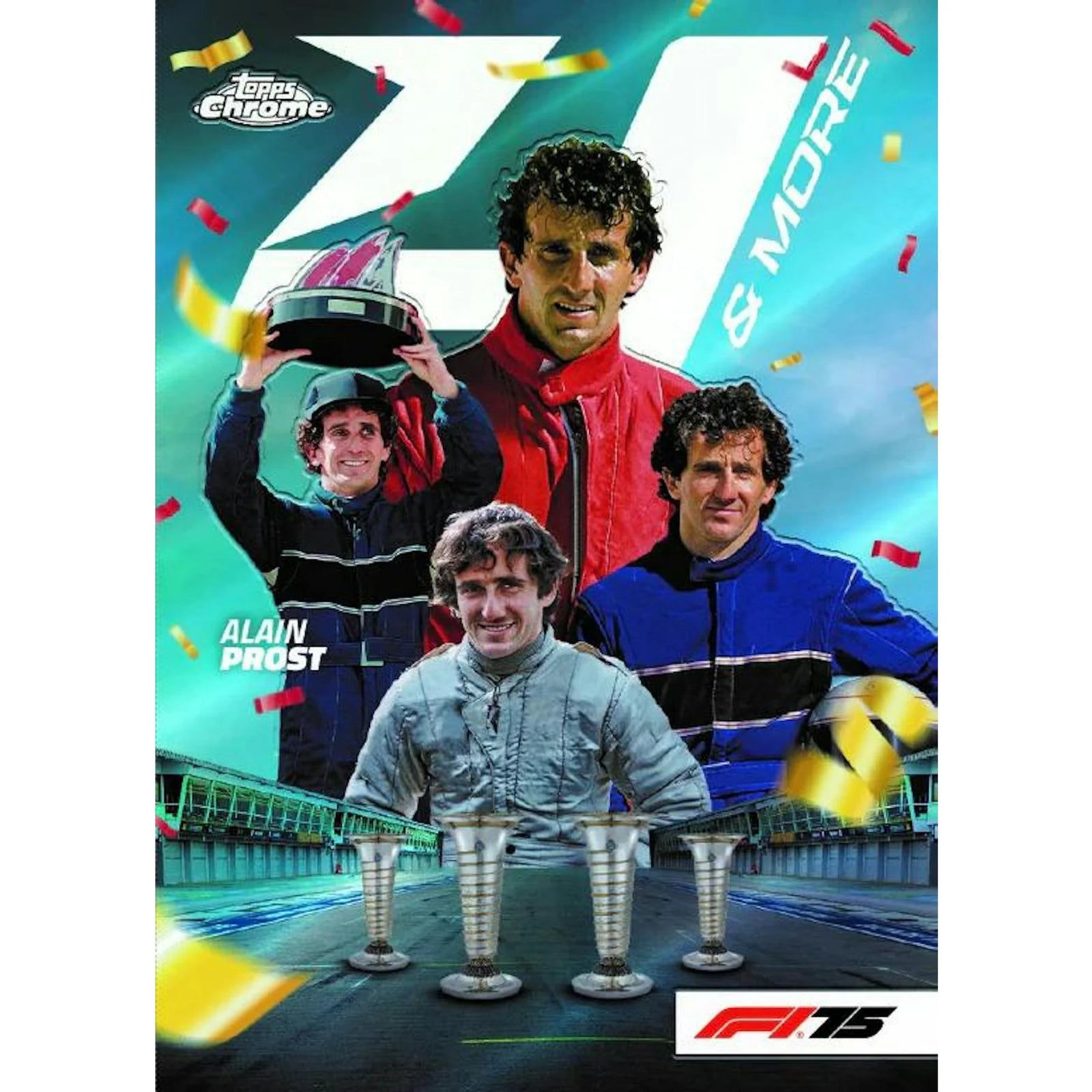 DRAFT - 2025 Topps Chrome F1 Formula 1 Blaster Box