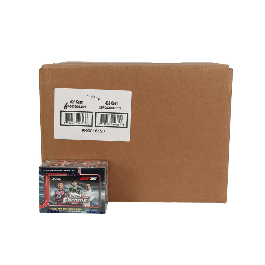 DRAFT - 2025 Topps Chrome F1 Formula 1 Blaster | 40-Box Case