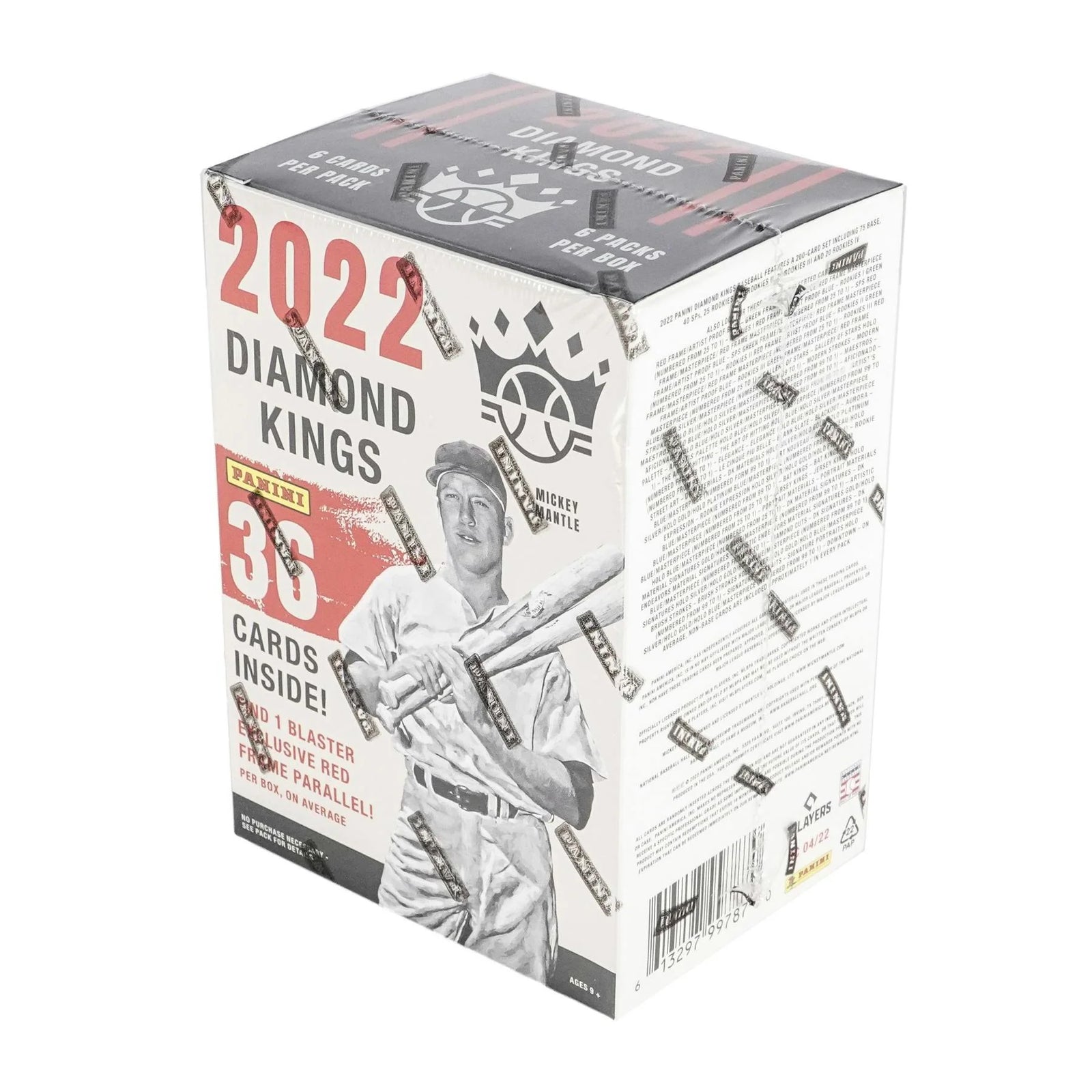 DRAFT - Just In 2022 Panini Diamond Kings Baseball Blaster Box