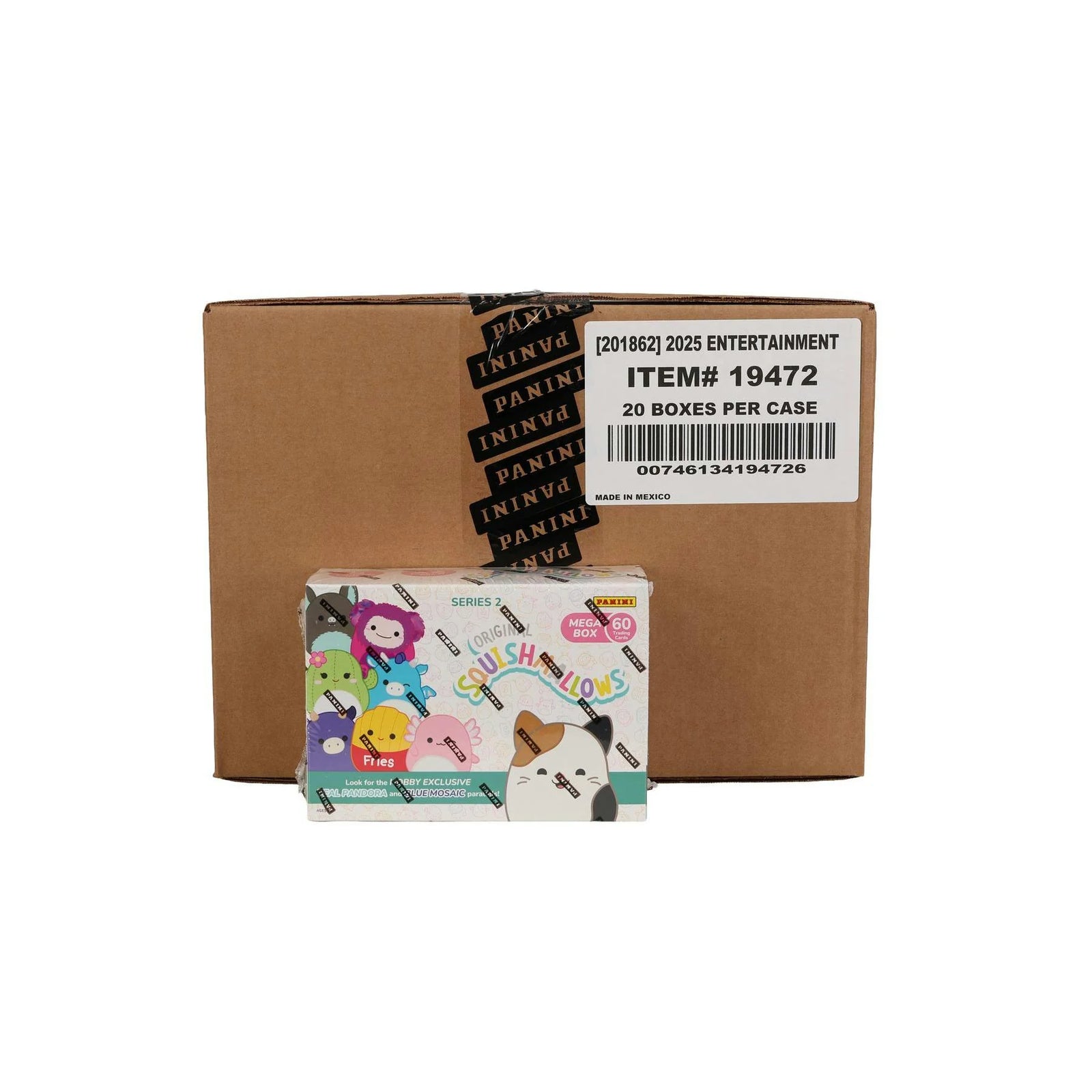 DRAFT - 2025 Panini Squishmallows Mega Hobby 20-Box Case | dacardworld:BVBO0VST4C