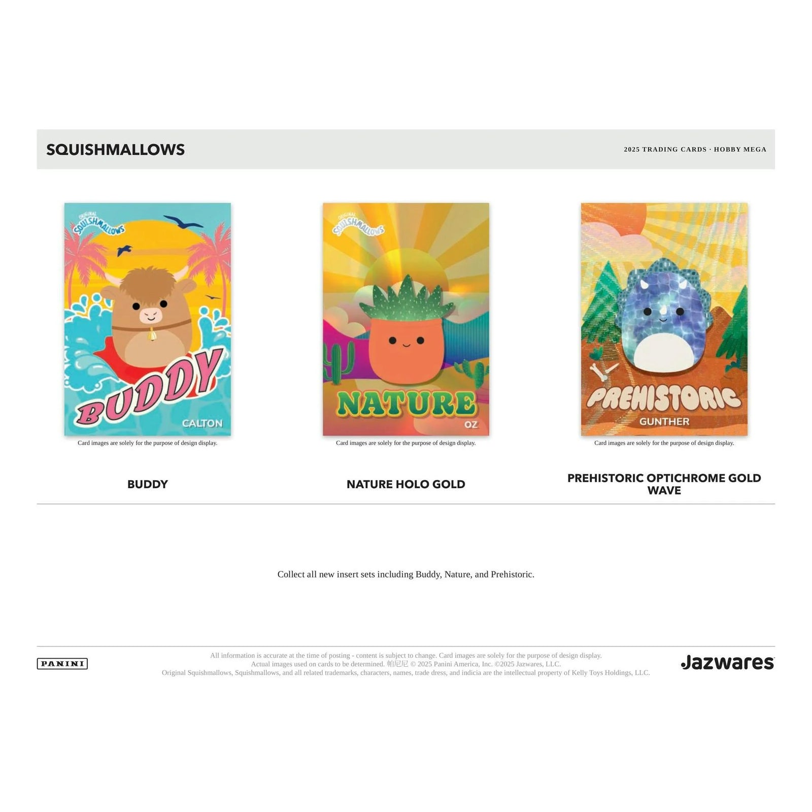 DRAFT - 2025 Panini Squishmallows Mega Hobby 20-Box Case | dacardworld:BVBO0VST4C