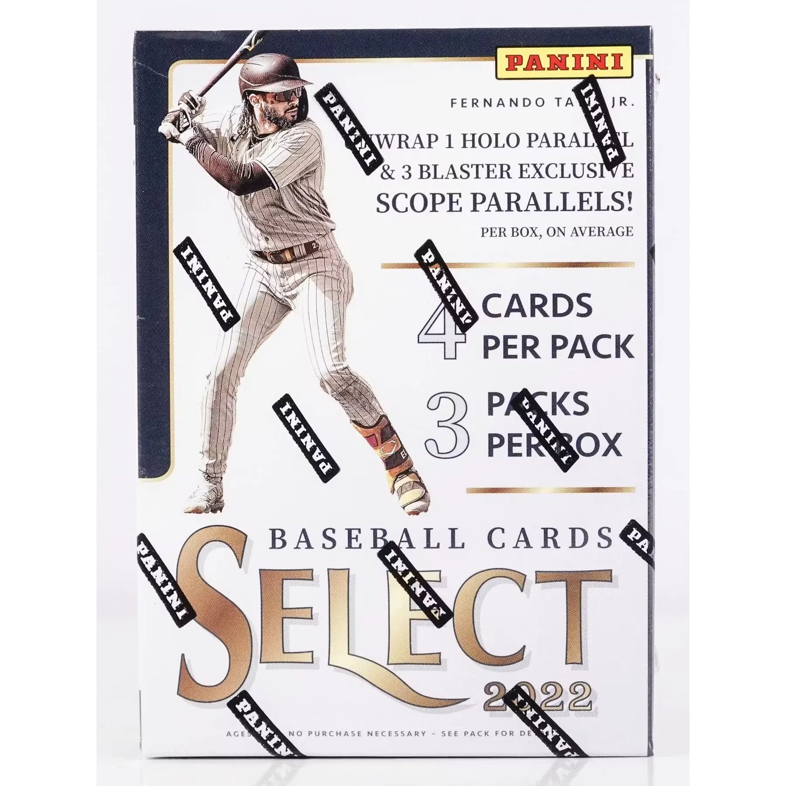 2022 Panini Select Baseball 3-Pack Blaster Box (Ships Sealed Only) - D