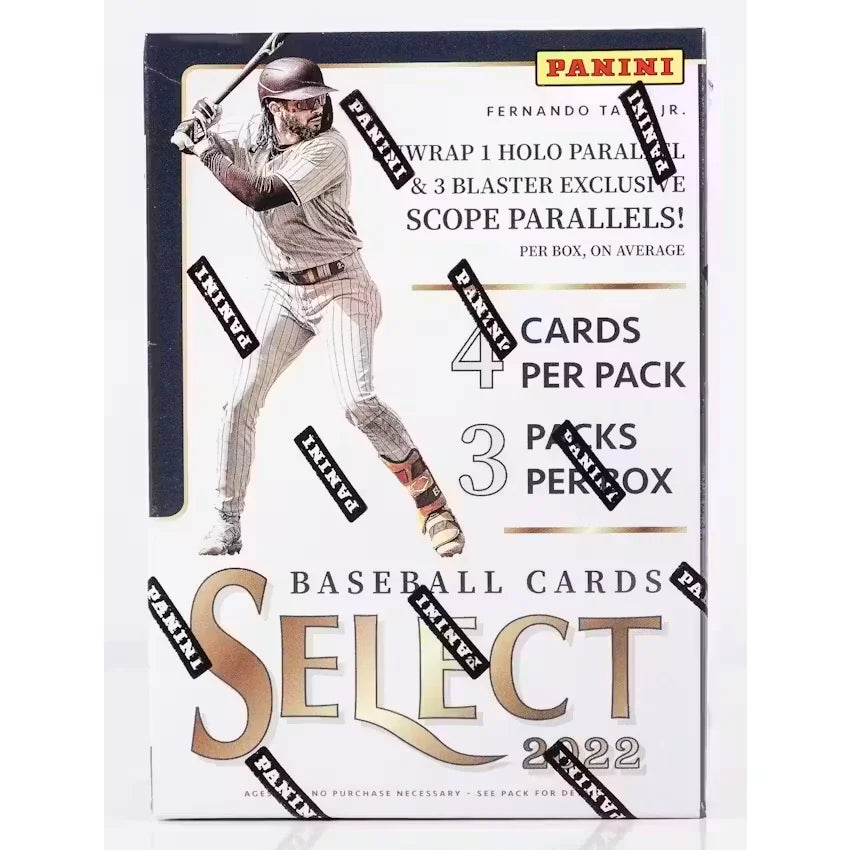 2022 Panini Select Baseball 3-Pack Blaster Box