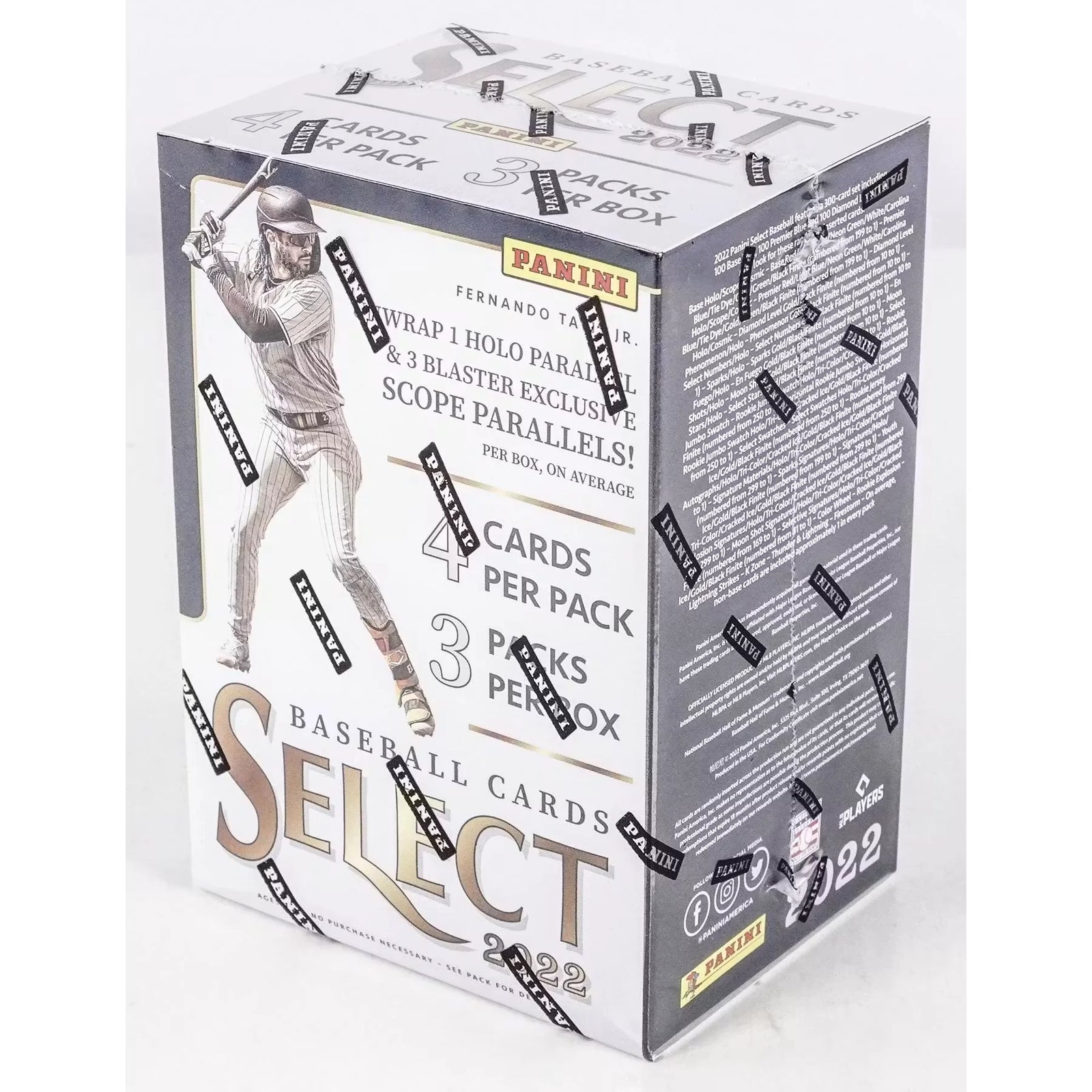 2022 Panini Select Baseball 3-Pack Blaster Box (Ships Sealed Only) - D