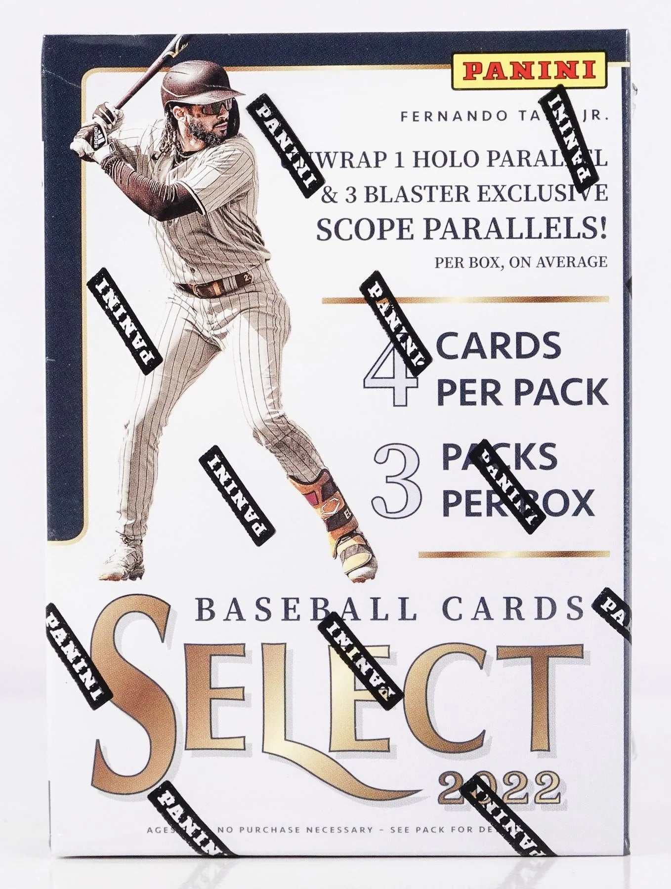 2022 Panini Select Baseball 3-Pack Blaster Box (Ships Sealed Only) - D