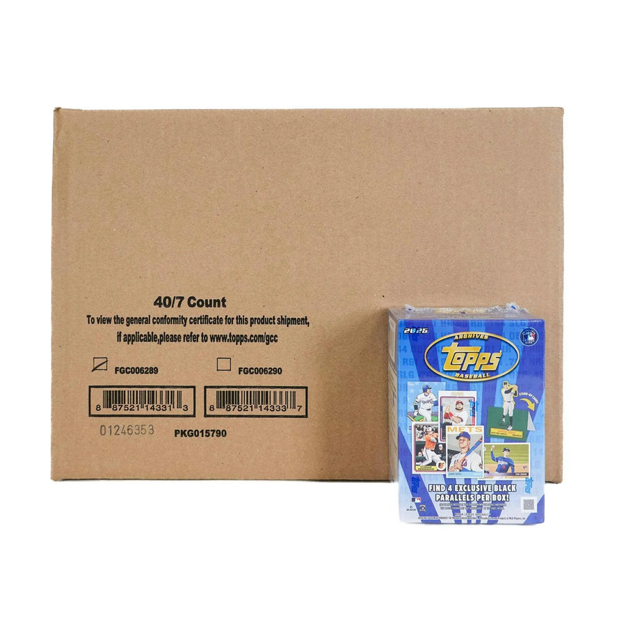DRAFT - Just In 2025 Topps Archives Baseball Blaster 40-Box Case