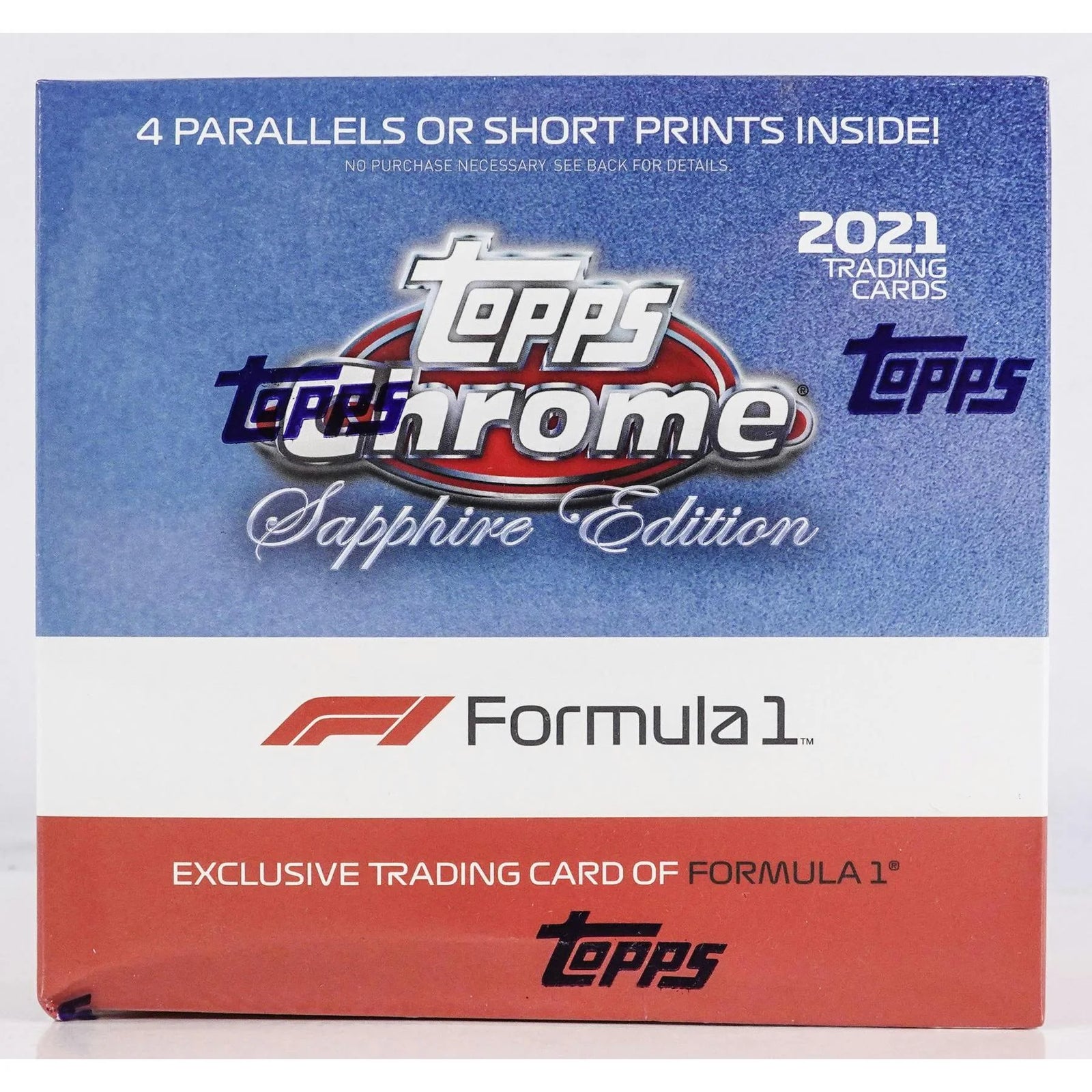 DRAFT - 2021 Topps Chrome Formula 1 Sapphire Edition Hobby Box