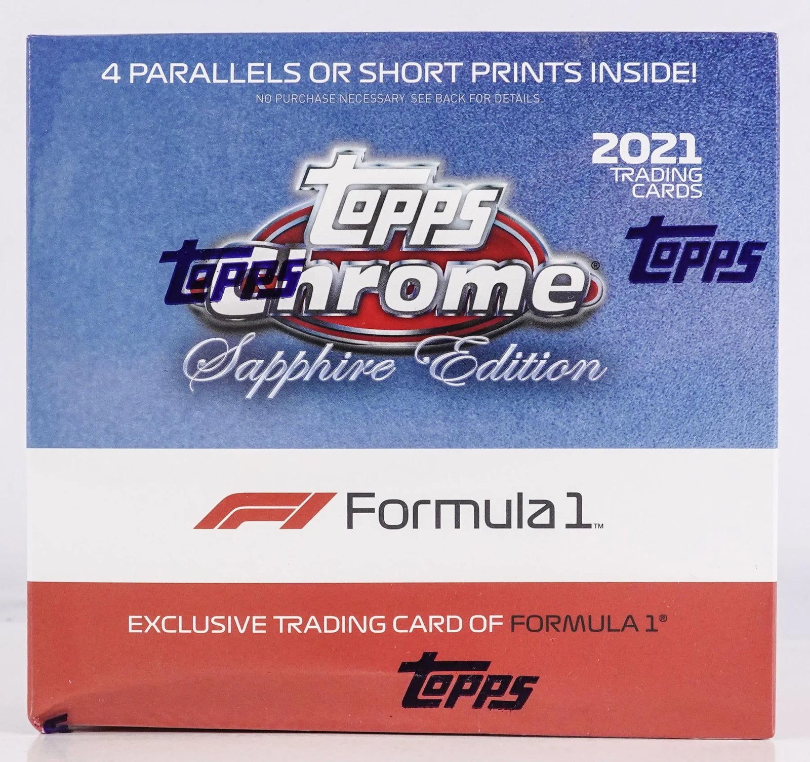 DRAFT - 2021 Topps Chrome Formula 1 Sapphire Edition Hobby Box