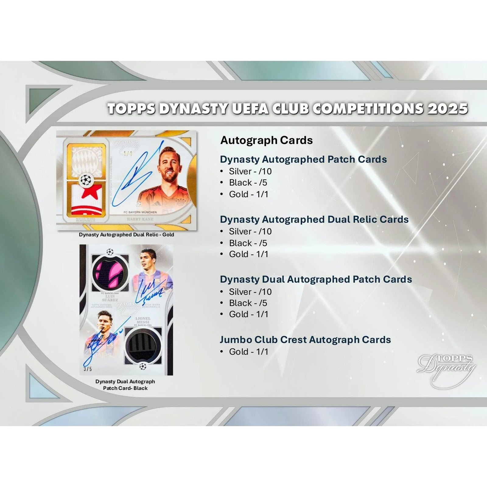 DRAFT - 2025 Topps Dynasty UEFA Club Competitions Soccer Hobby Box | dacardworld:BVBT0US202