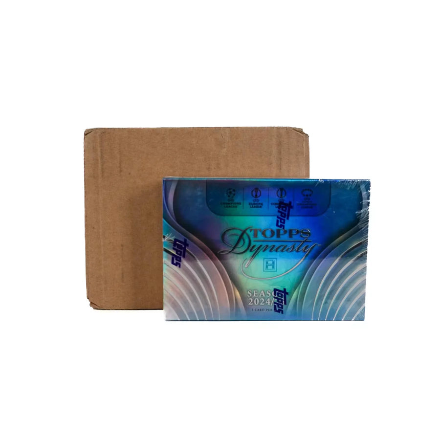 DRAFT - 2025 Topps Dynasty UEFA Club Competitions Soccer Hobby 5-Box Case