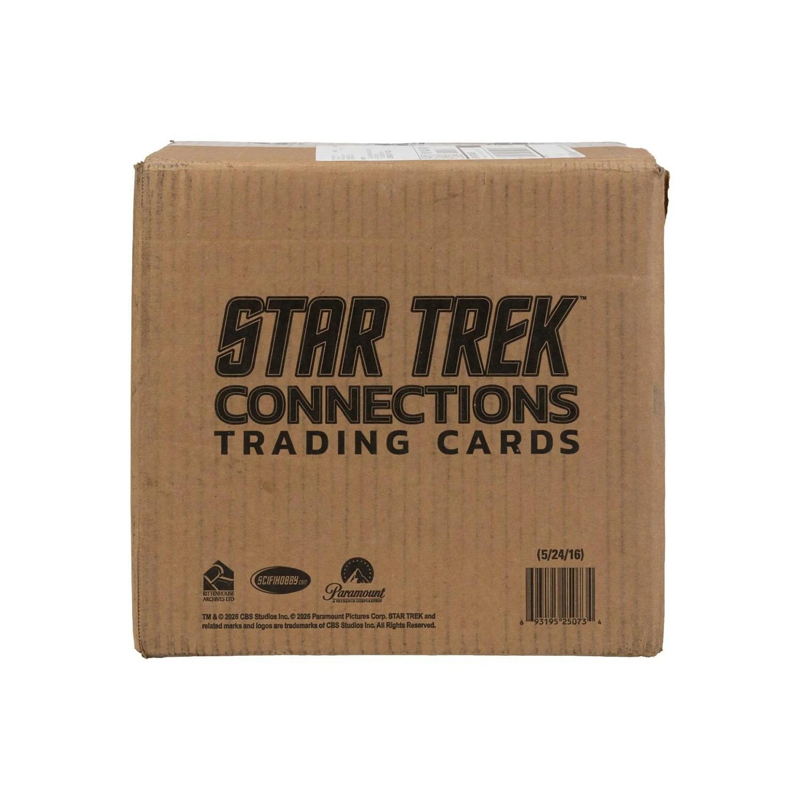 DRAFT - 2025 Rittenhouse Star Trek Connections Hobby 16-Box Case
