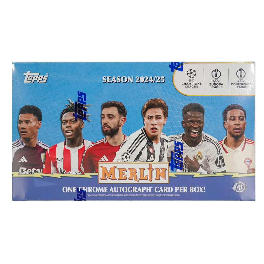 DRAFT - 2024/25 Topps Chrome Merlin UEFA Club Competitions Hobby Box