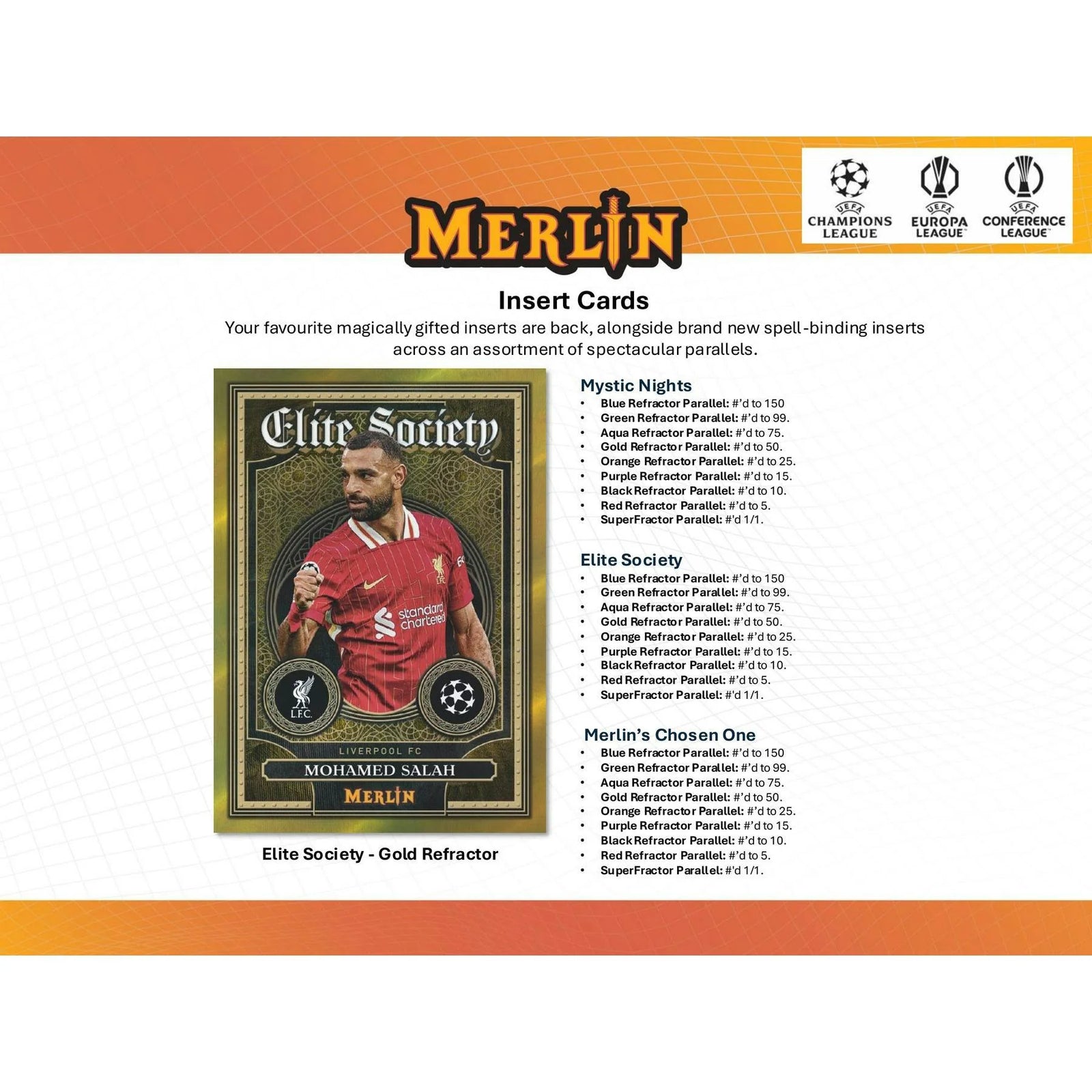 DRAFT - 2024/25 Topps Chrome Merlin UEFA Club Competitions Hobby Box