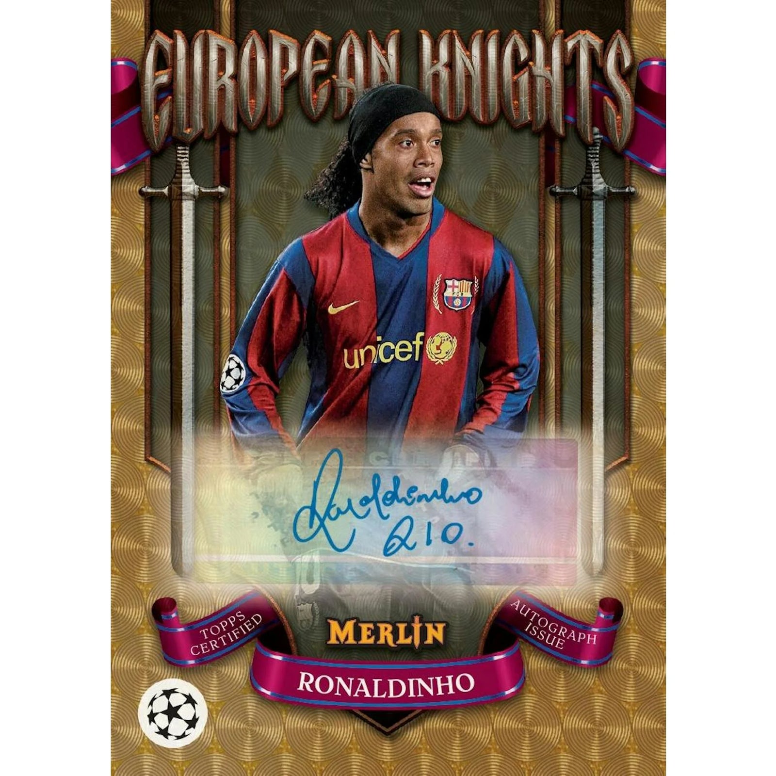 DRAFT - New 2024/25 Topps Chrome Merlin UEFA Club Competitions Soccer Blaster Box