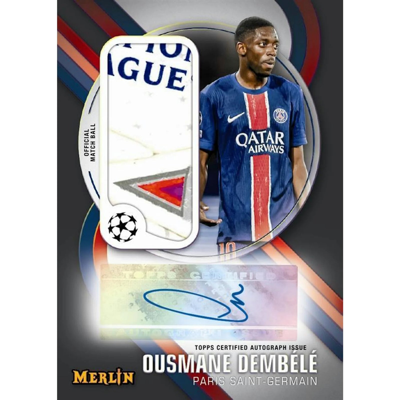 DRAFT - New 2024/25 Topps Chrome Merlin UEFA Club Competitions Soccer Blaster Box