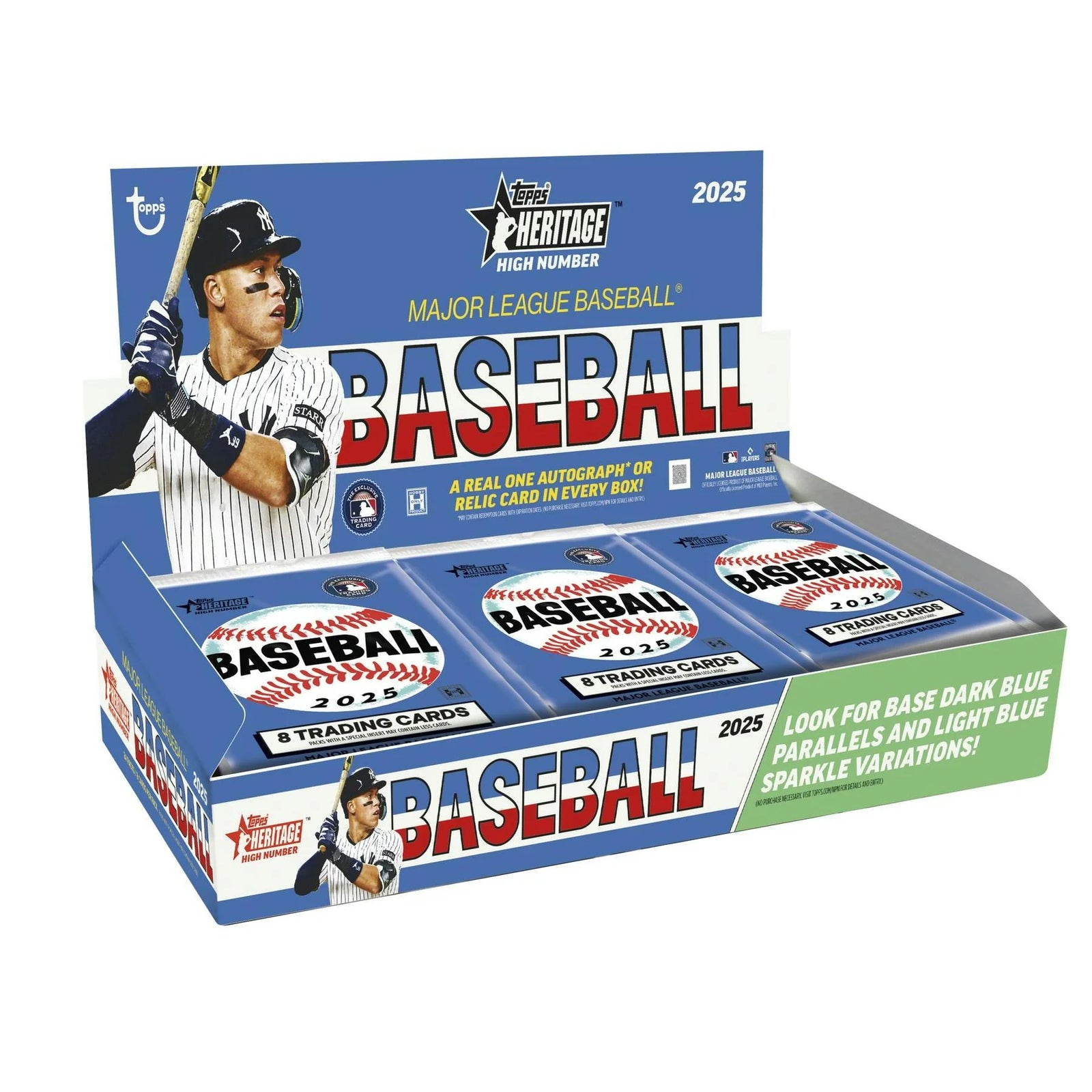 DRAFT - 2025 Topps Heritage High Number Baseball Hobby 12-Box Case $1,474.95 Add to Cart