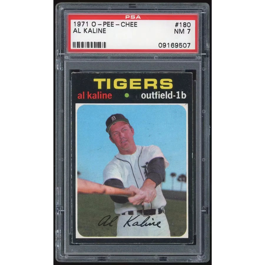 Al Kaline 1971 O-Pee-Chee #180 Trading Card | PSA 7