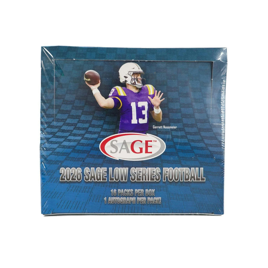 DRAFT - 2026 Sage Low Series Football Hobby Box | dacardworld:BVBV0YALZT