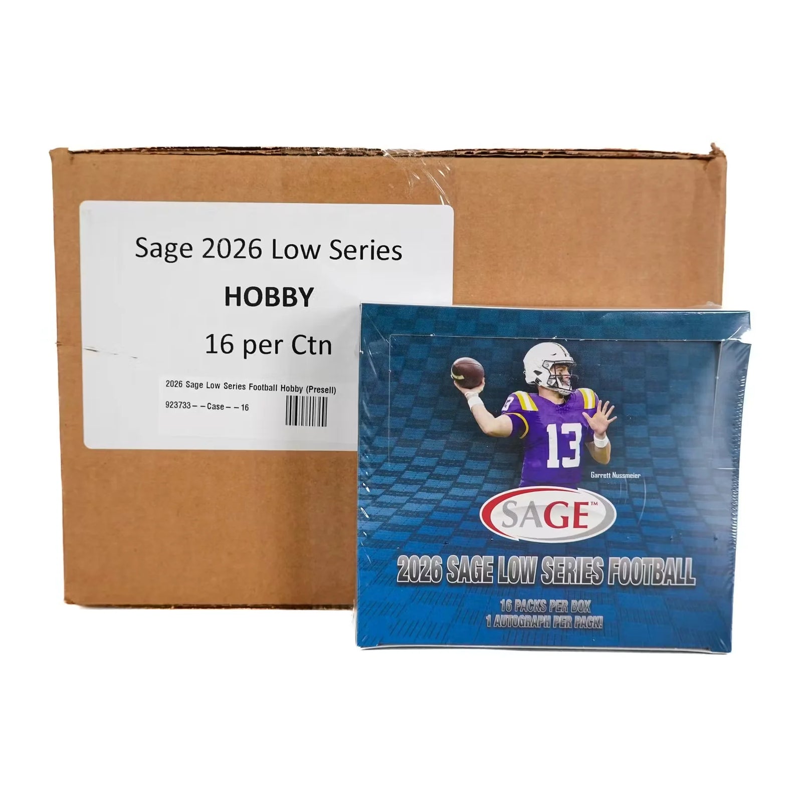 DRAFT - 2026 Sage Low Series Football Hobby 16-Box Case