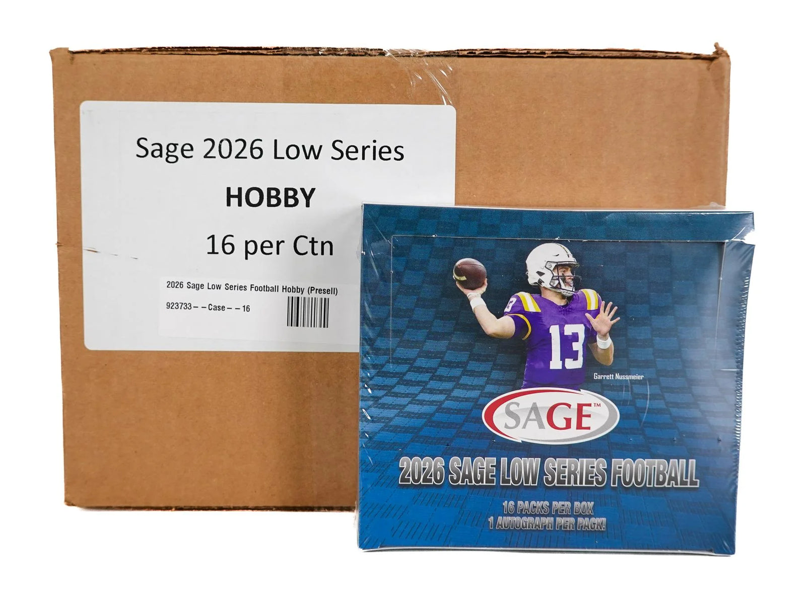 DRAFT - 2026 Sage Low Series Football Hobby 16-Box Case