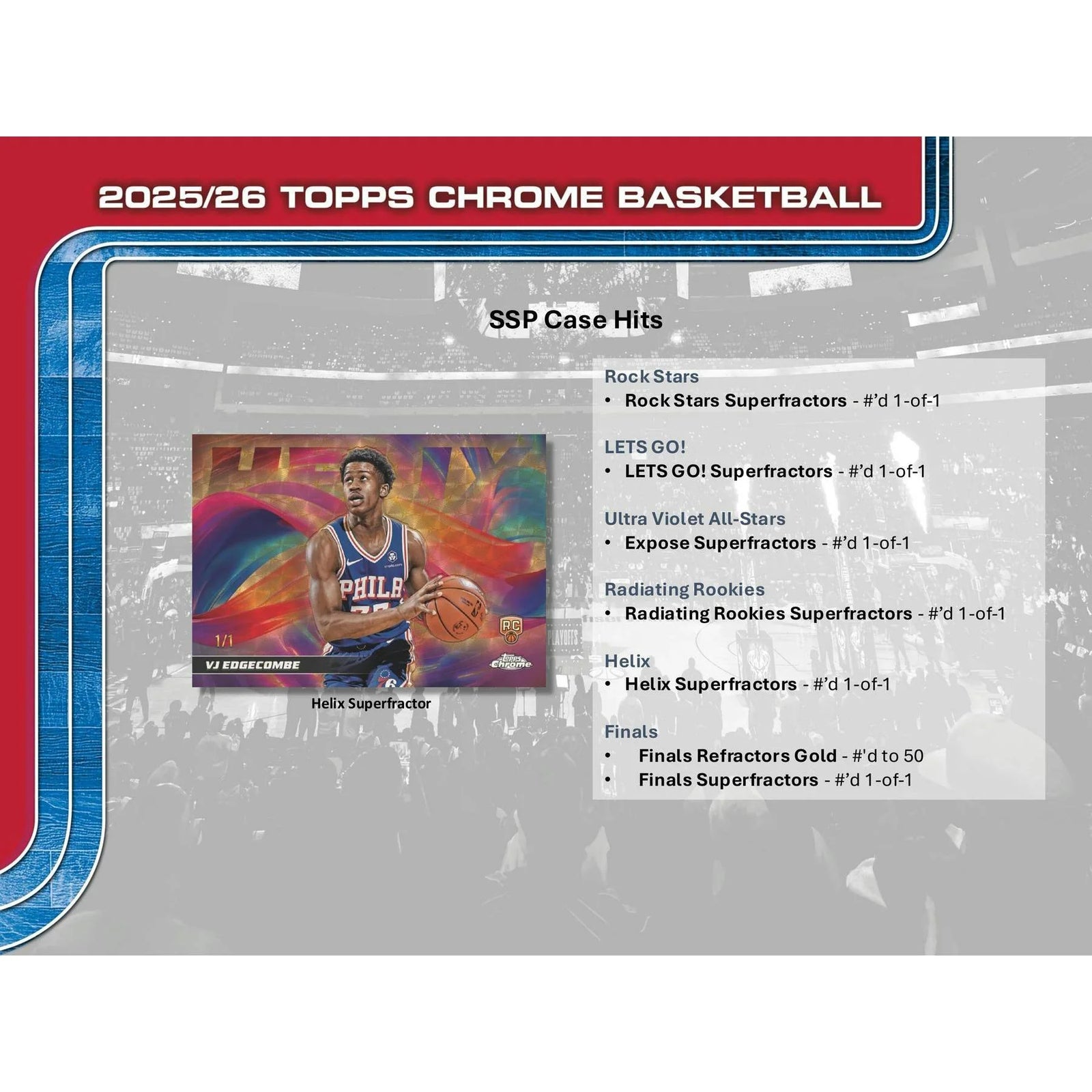 DRAFT - 2025/26 Topps Chrome Basketball Hobby Box