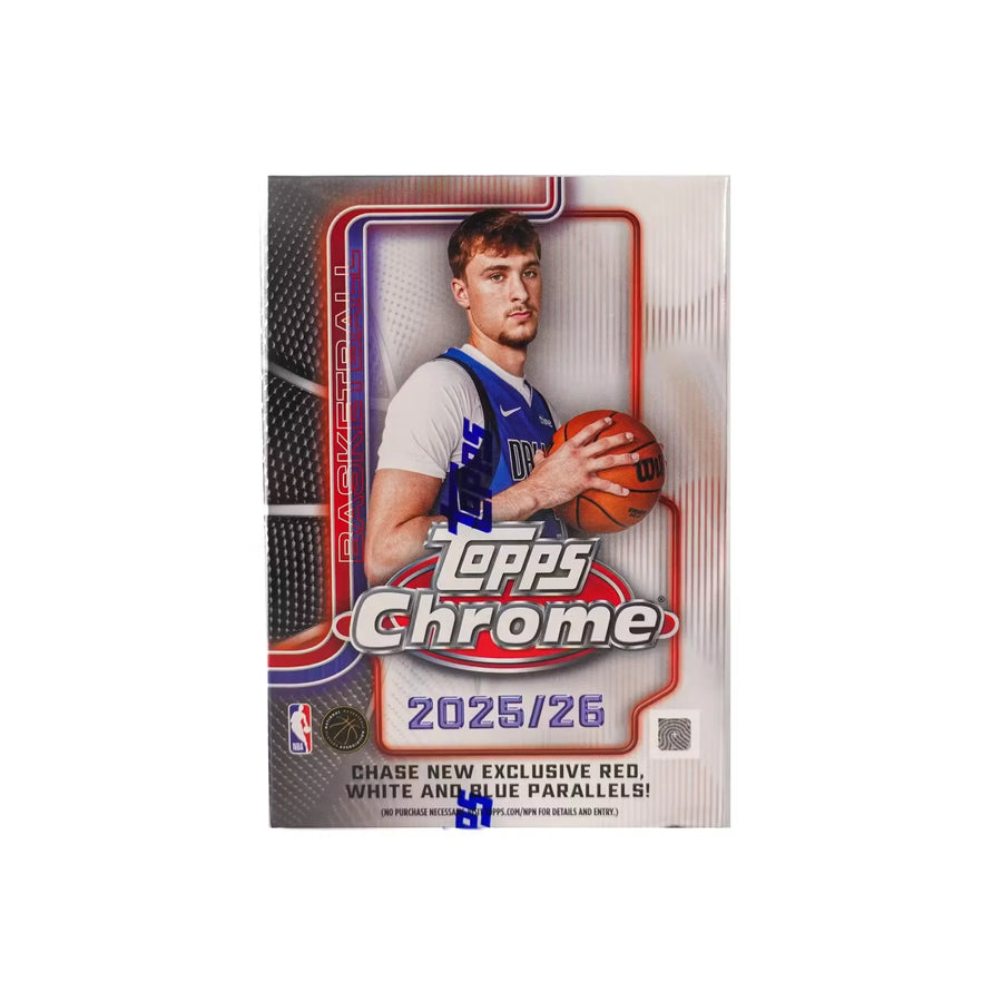 DRAFT - 2025/26 Topps Chrome Basketball Blaster Box