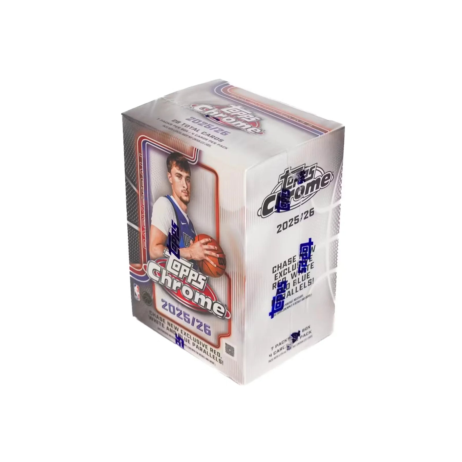 DRAFT - 2025/26 Topps Chrome Basketball Blaster Box