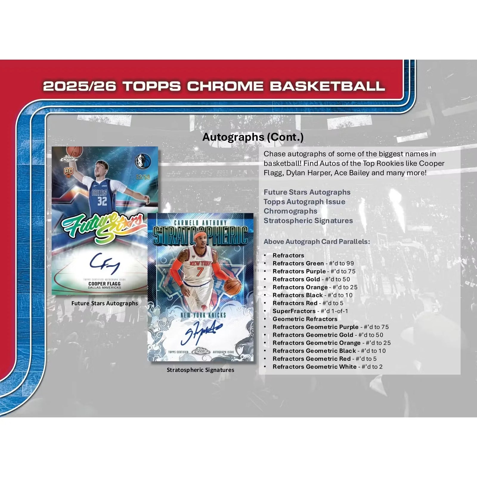 DRAFT - 2025/26 Topps Chrome Basketball Blaster 40-Box Case