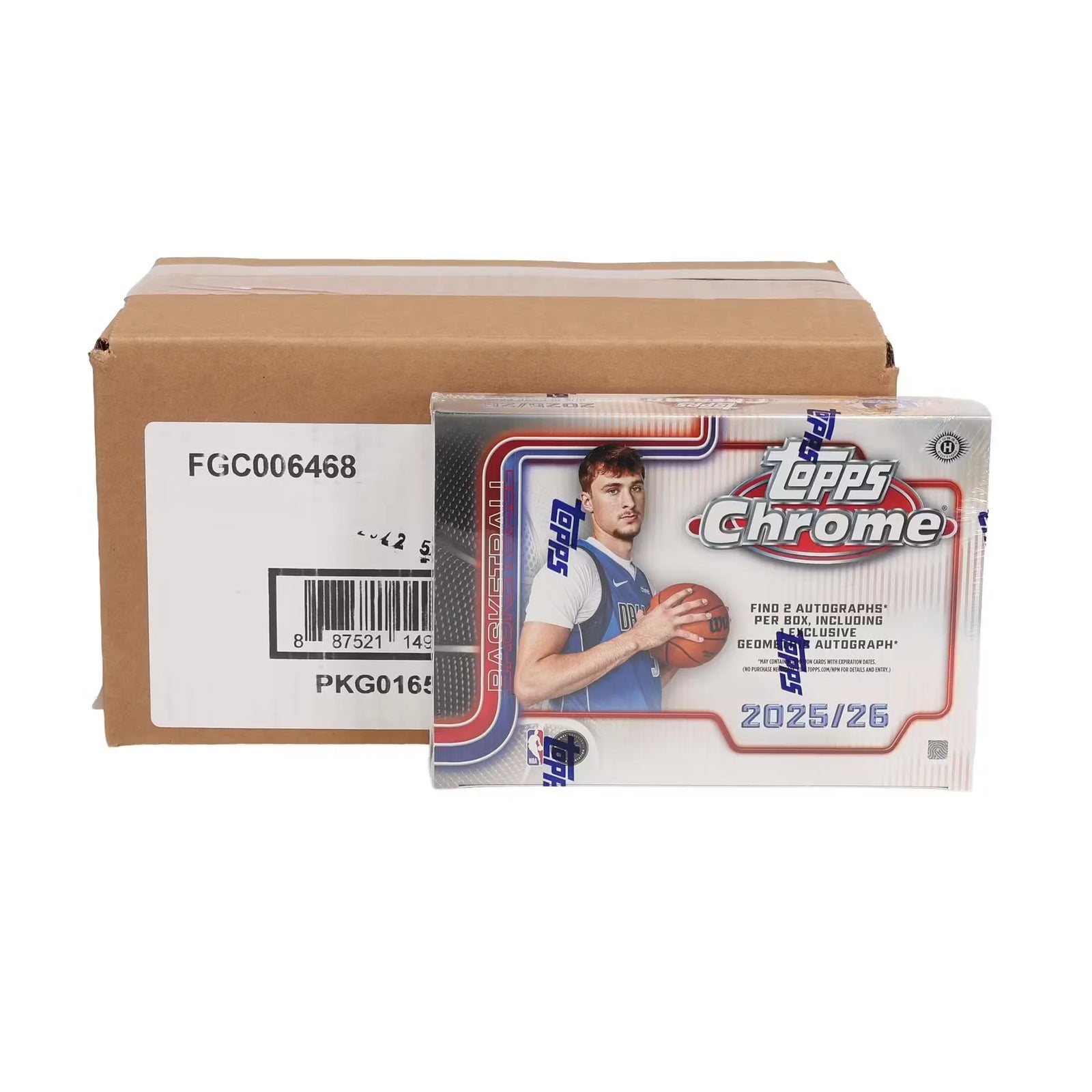 DRAFT - 2025/26 Topps Chrome Basketball Delight 6-Box Case