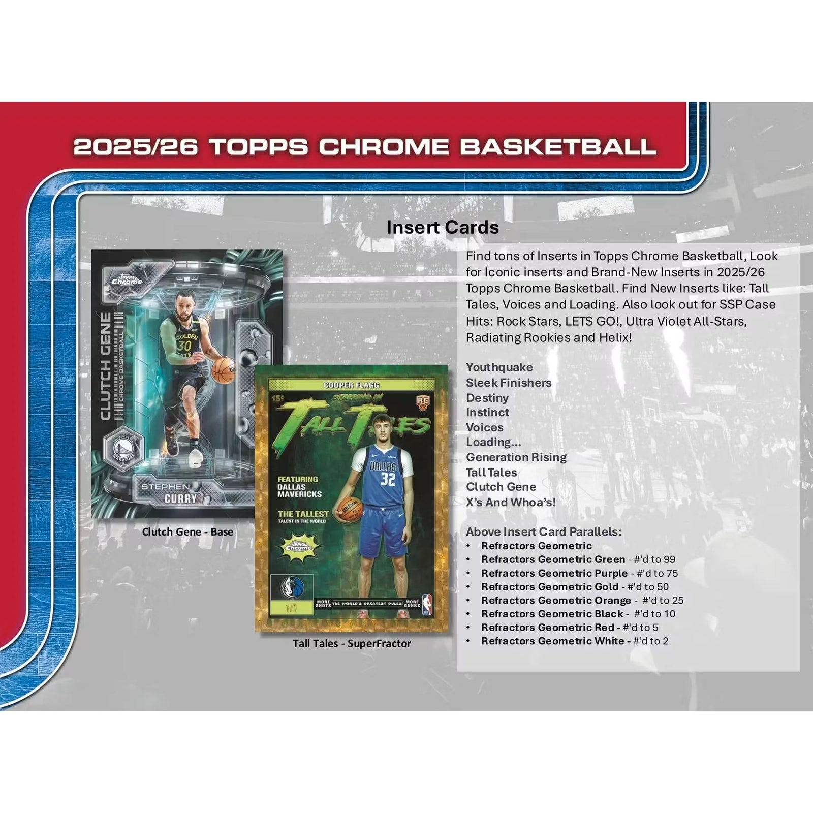 DRAFT - 2025/26 Topps Chrome Basketball Delight 6-Box Case