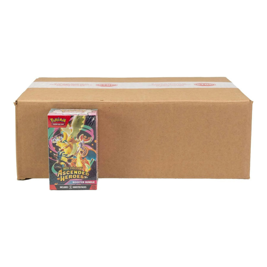 DRAFT - Pokemon Mega Evolution: Ascended Heroes 6-Pack Booster 25-Bundle Case