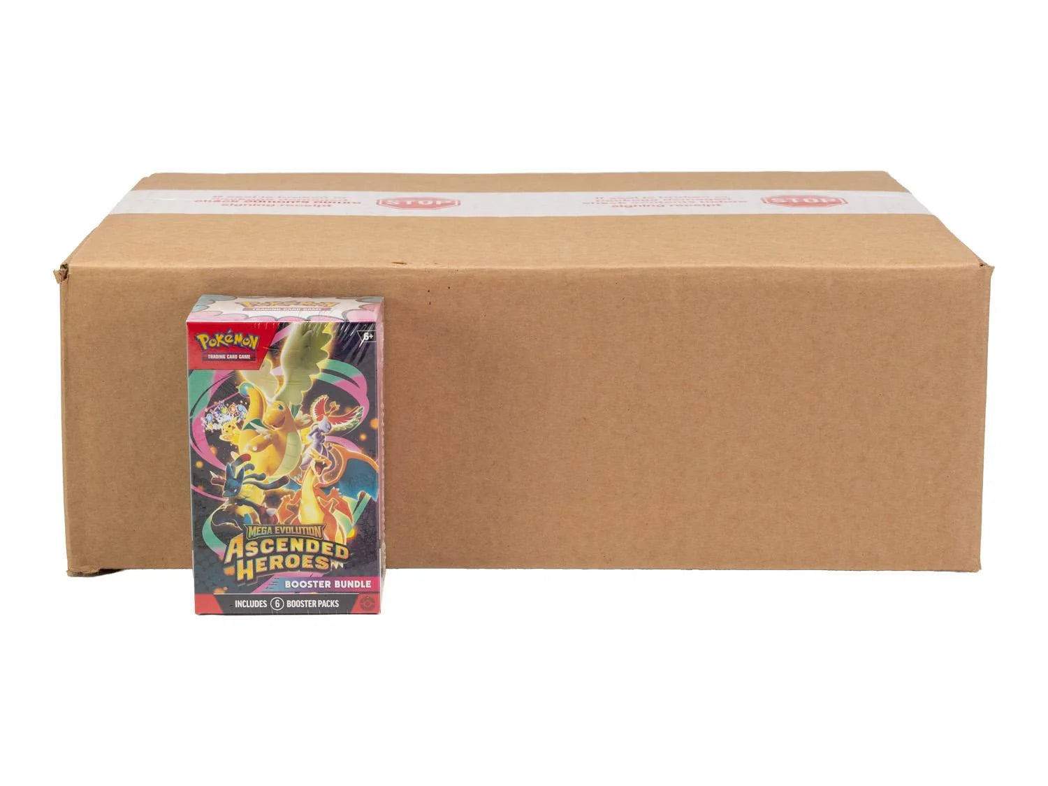DRAFT - Pokemon Mega Evolution: Ascended Heroes 6-Pack Booster 25-Bundle Case