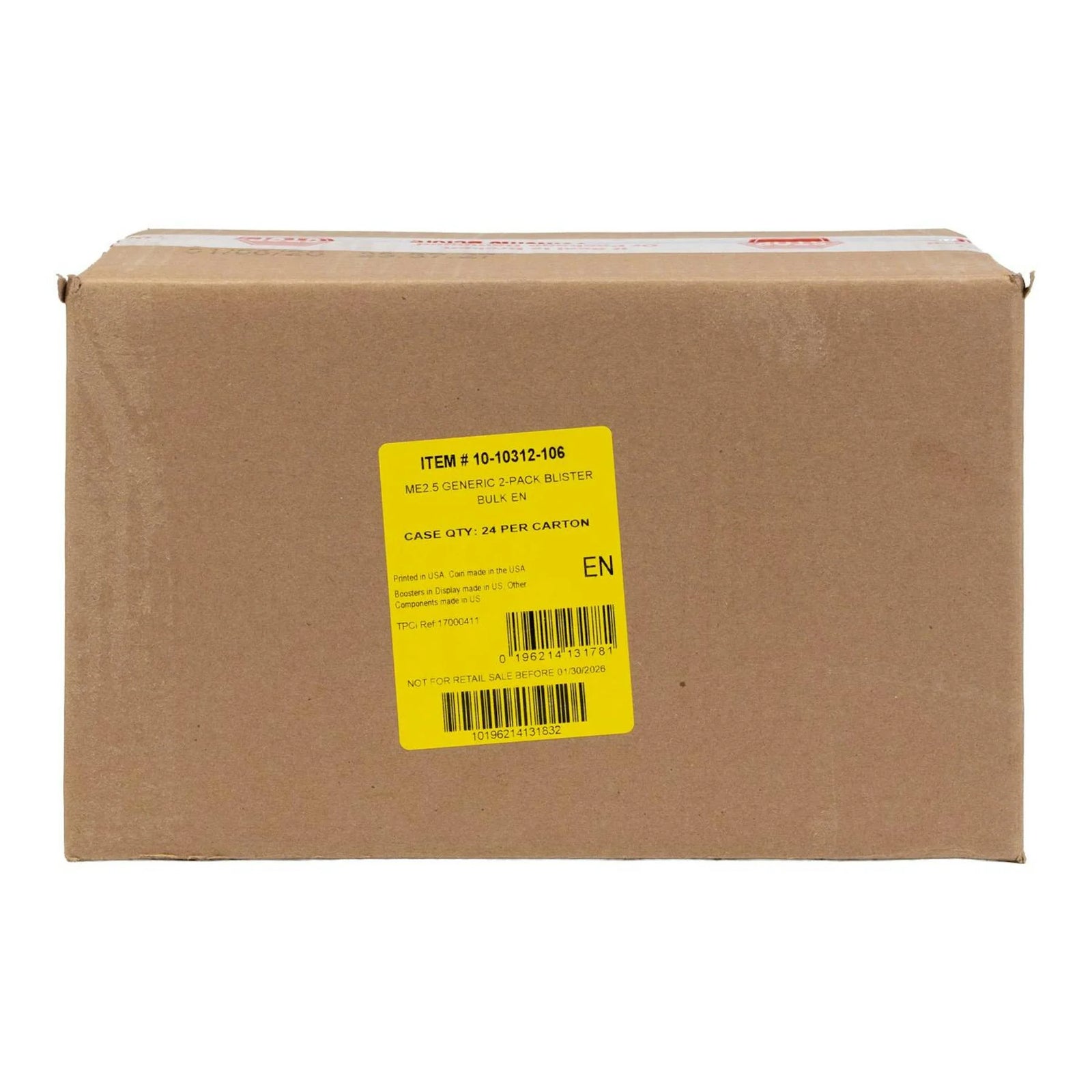 DRAFT - Pokemon Mega Evolution Ascended Heroes Erika/Larry 2-Pack Blister Case | 24 Count